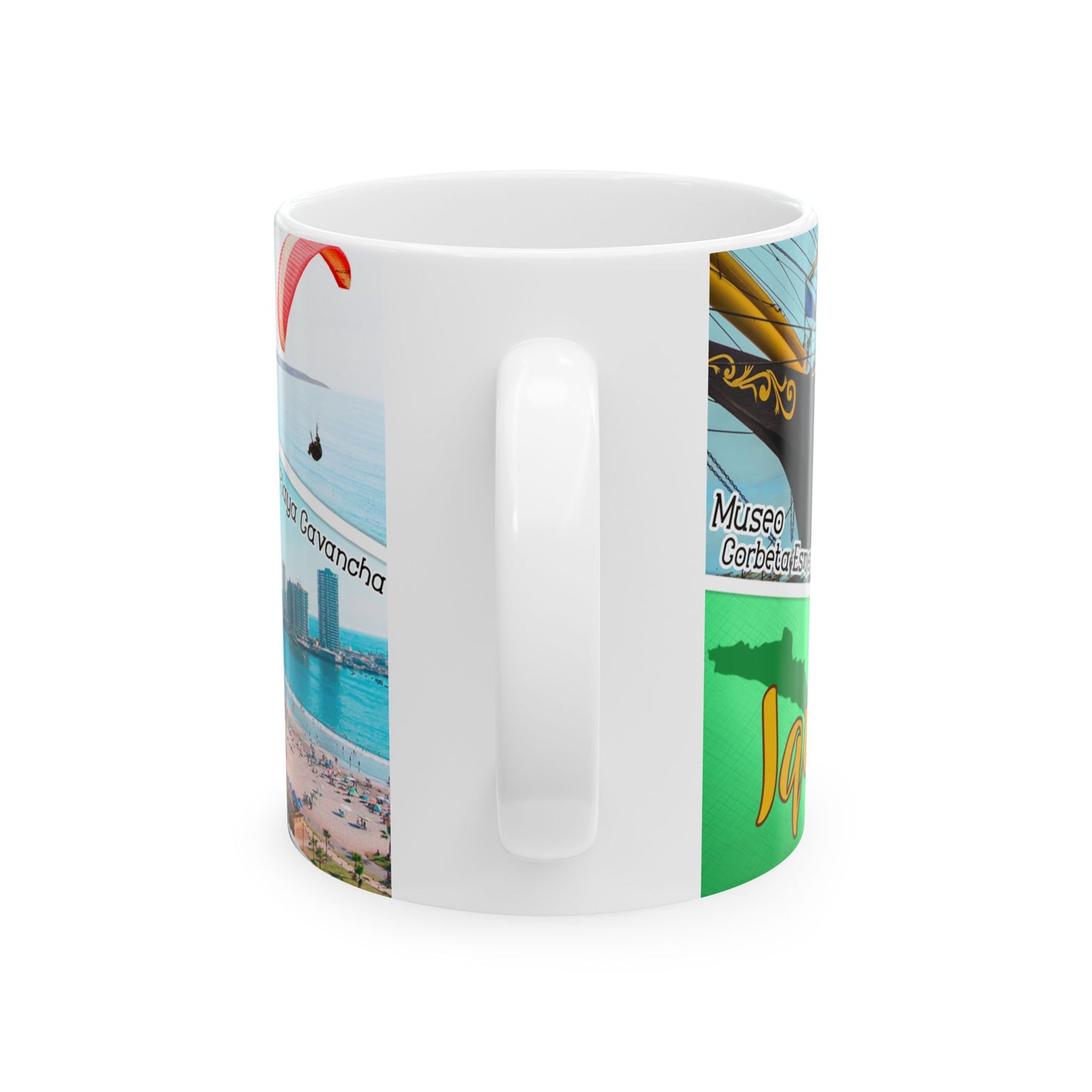 Taza "Iquique: Desierto y Aventura" - Tesoros del Norte de Chile (11oz, 15oz)