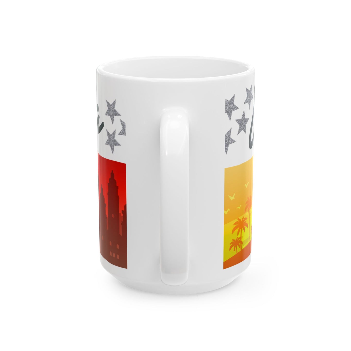 Taza Venezuela - Diseño Horizonte de Paisajes & Estrellas (11oz, 15oz)