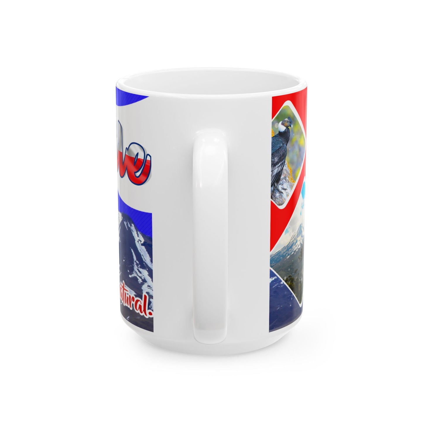 Taza "Chile: Belleza Natural" - Edición Cordillera & Fauna (11oz, 15oz)
