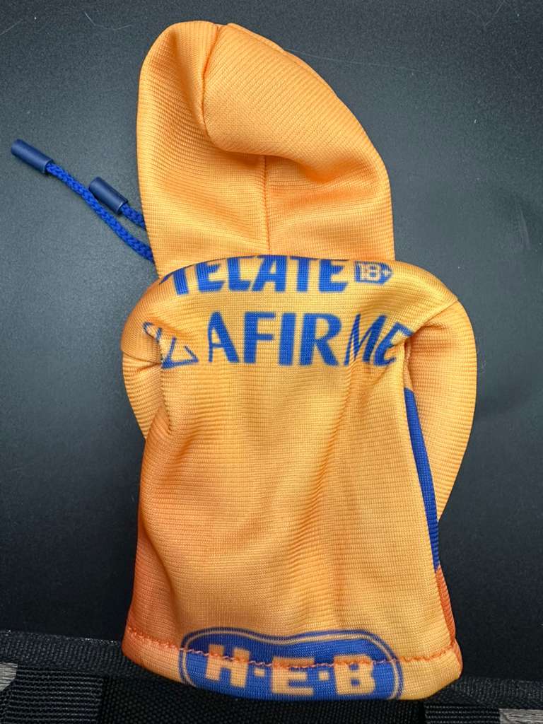 Mini Hoodie de Tigres UANL para Palanca de Cambios y Botellas