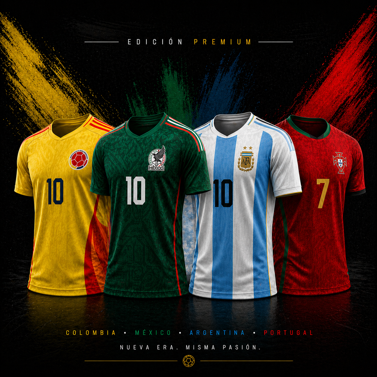 Jerseys de Fútbol