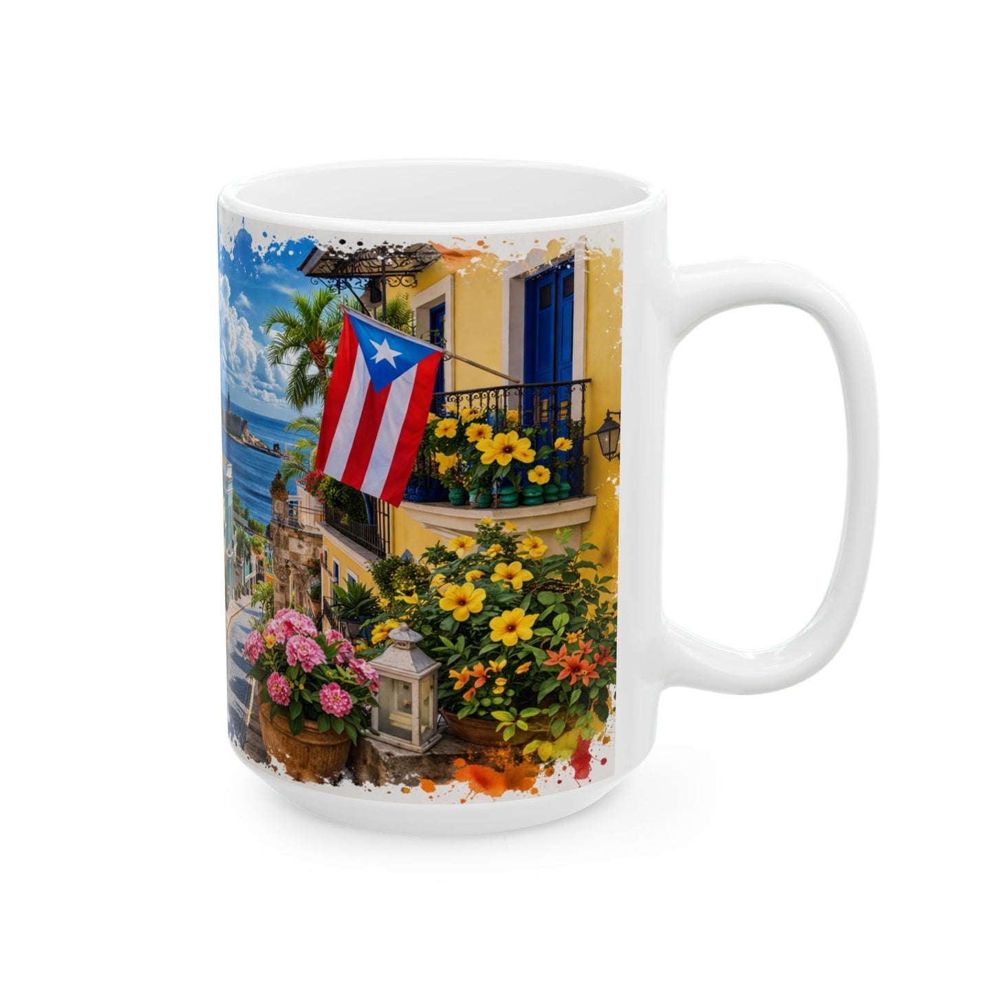 Taza "Sabor y Tradición Boricua" - Edición Especial Puerto Rico Cup (11oz, 15oz)
