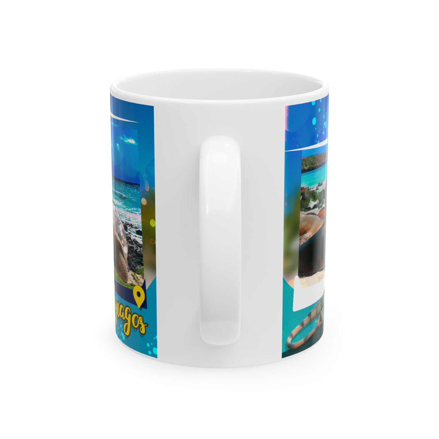 Galápagos Islands Wildlife Ceramic Mug - Ecuador Island Souvenir - Taza Ecuador (11oz, 15oz)