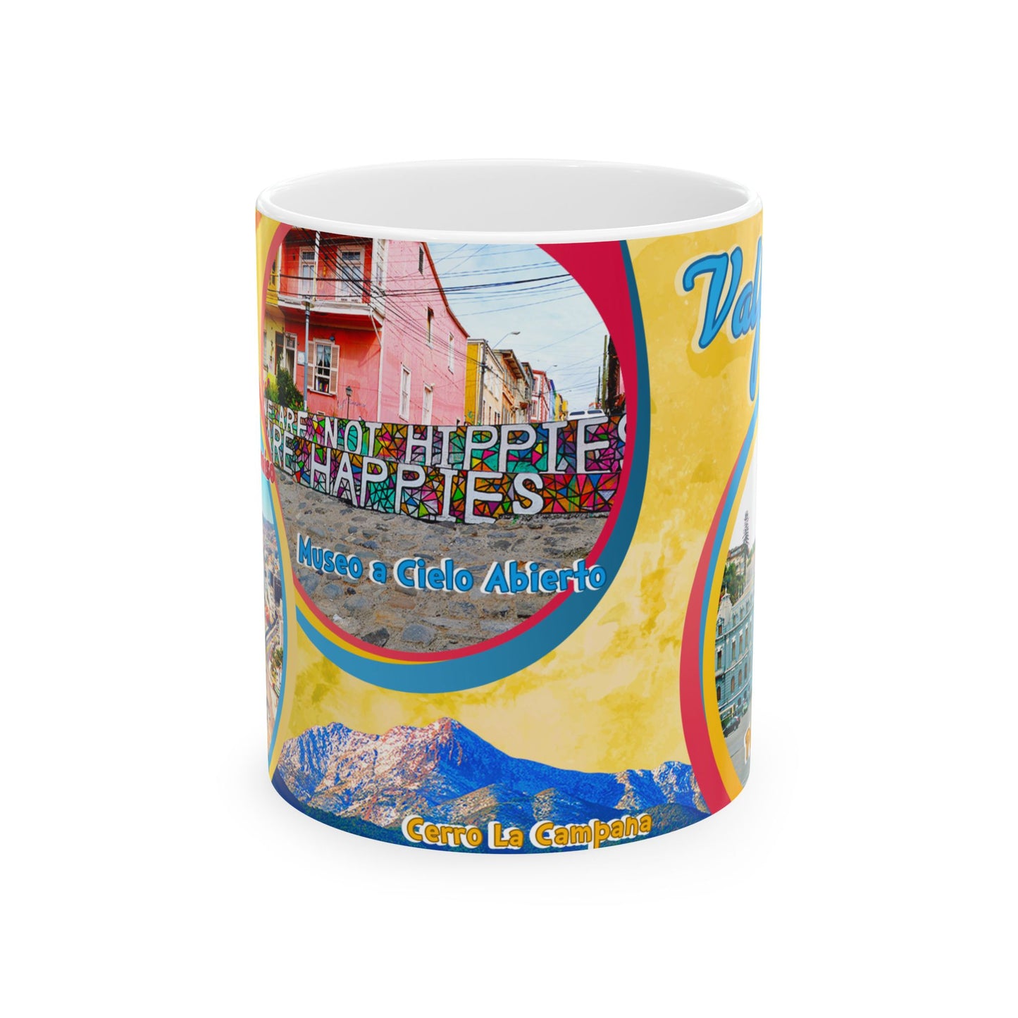 Taza "Valparaíso: Puerto de Colores" - Patrimonio de Chile (11oz, 15oz)