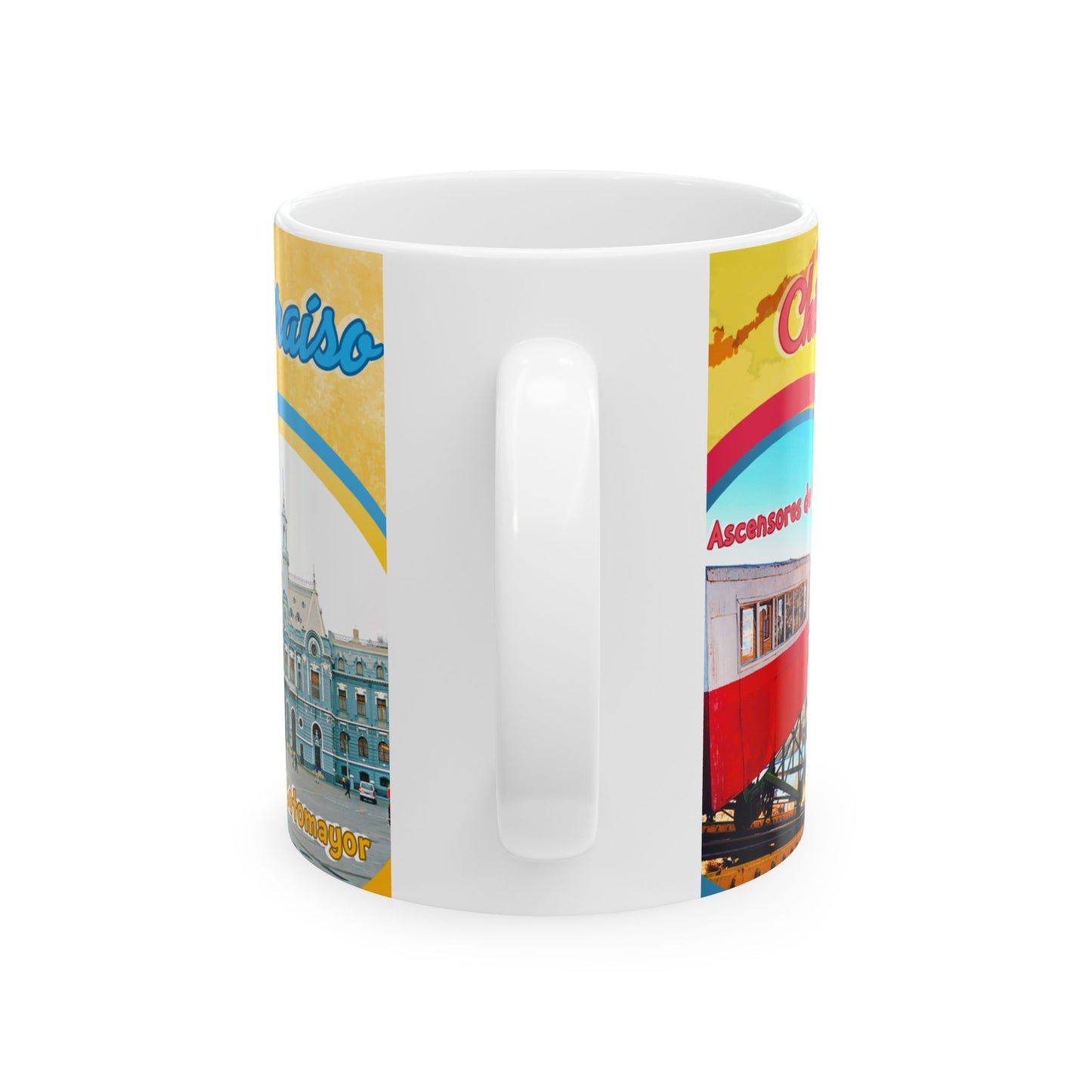 Taza "Valparaíso: Puerto de Colores" - Patrimonio de Chile (11oz, 15oz)