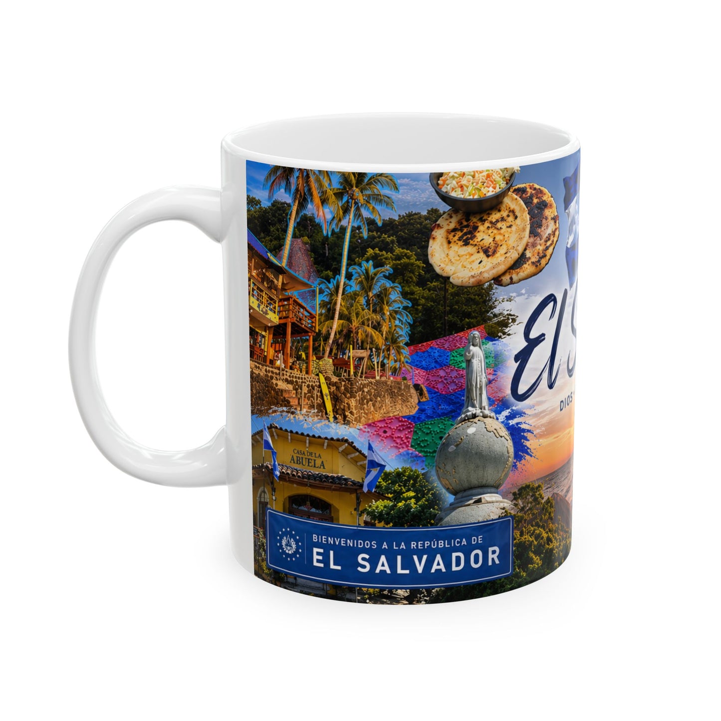 Taza "El Salvador: Destinos & Tradición" - Edición Paisaje Real (11oz, 15oz)