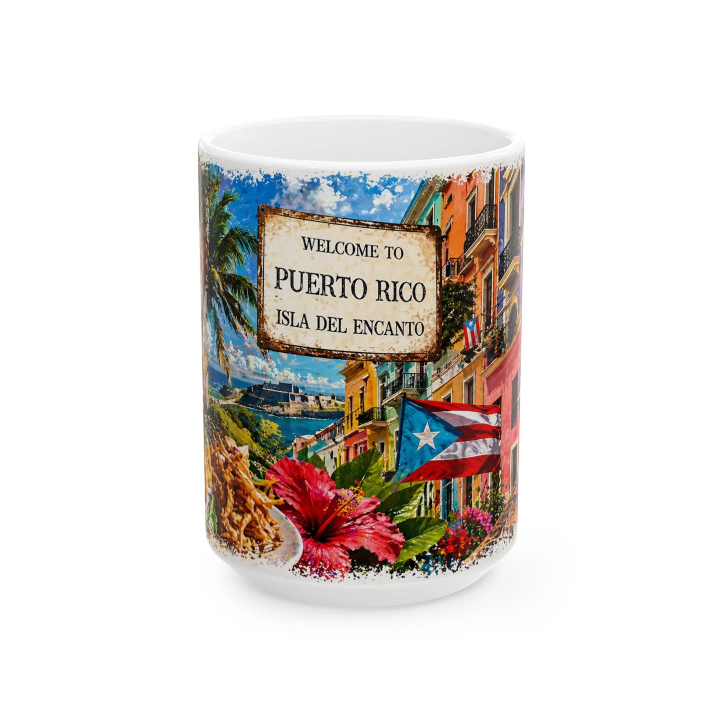 Taza "Atardecer en el Viejo San Juan" - Edición Puerto Rico (11oz, 15oz)