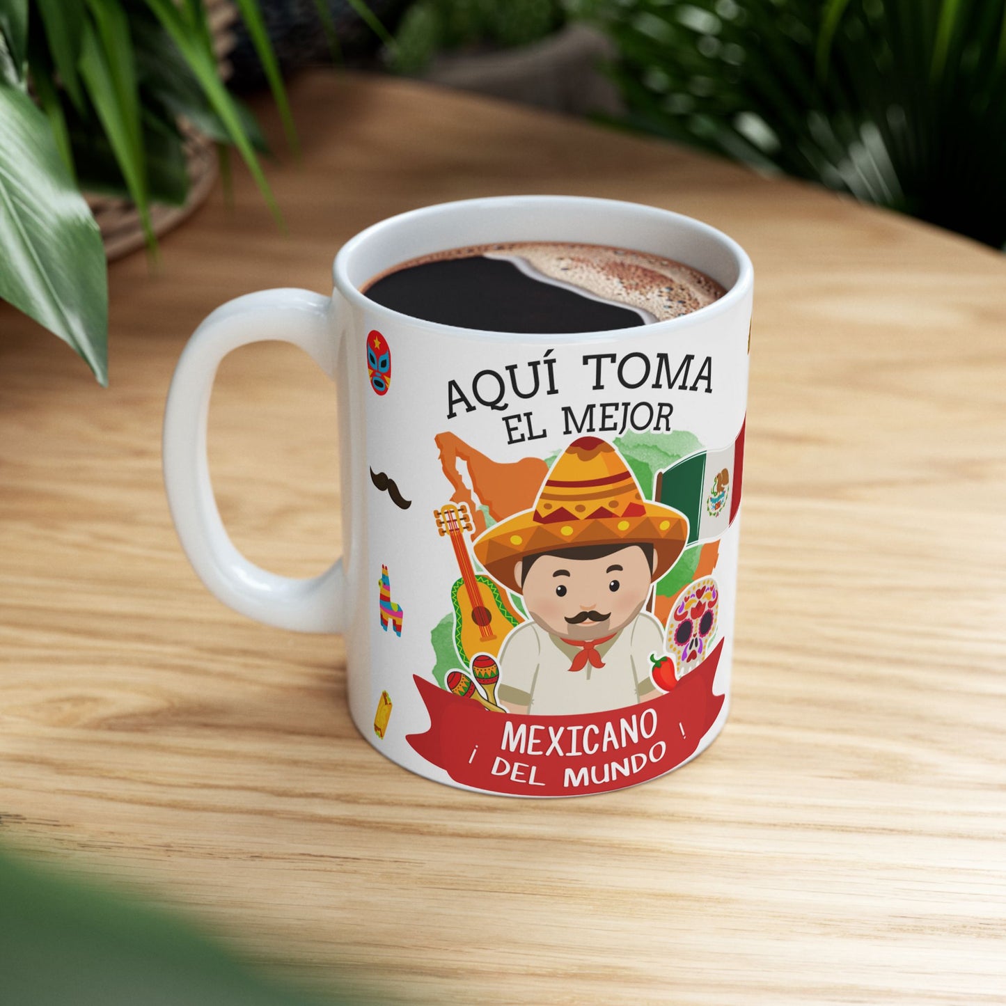 Mexican Pride Ceramic Mug – ¡Orgullo Mexicano! (11oz, 15oz)