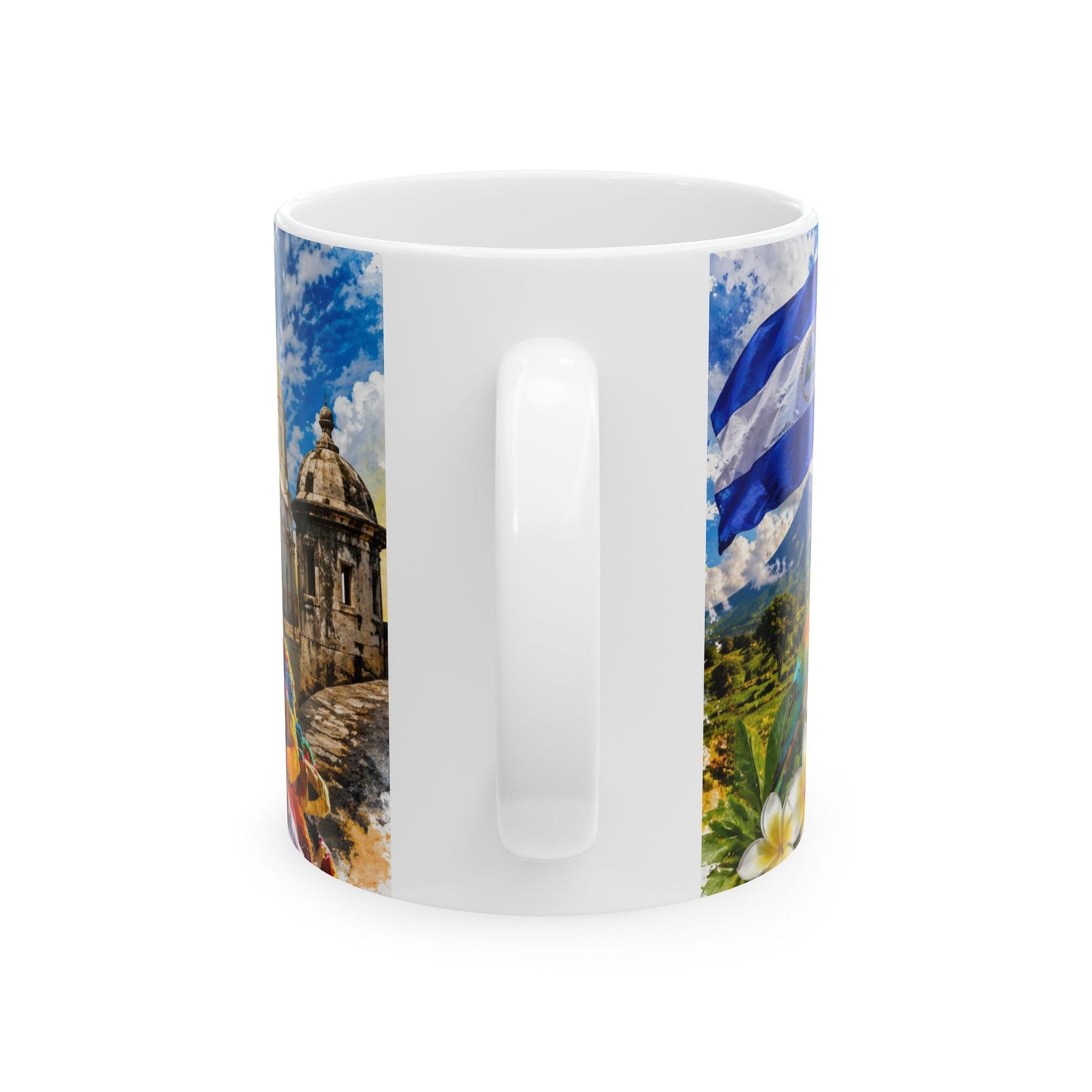 Taza "La Purísima" - Fe, Folclore y Orgullo Nicaragüense (11oz, 15oz)