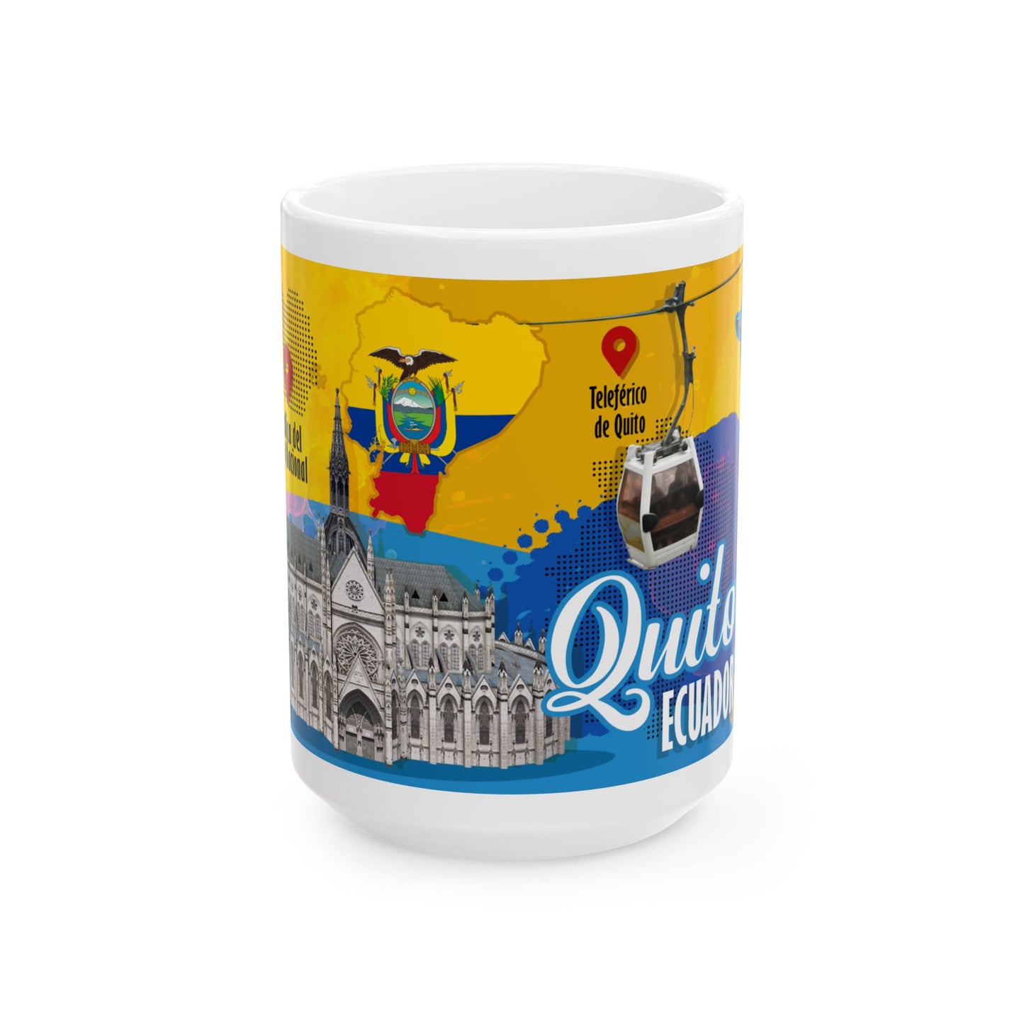 Taza Quito, Ecuador - Edición Patrimonio & Altura (11oz, 15oz)
