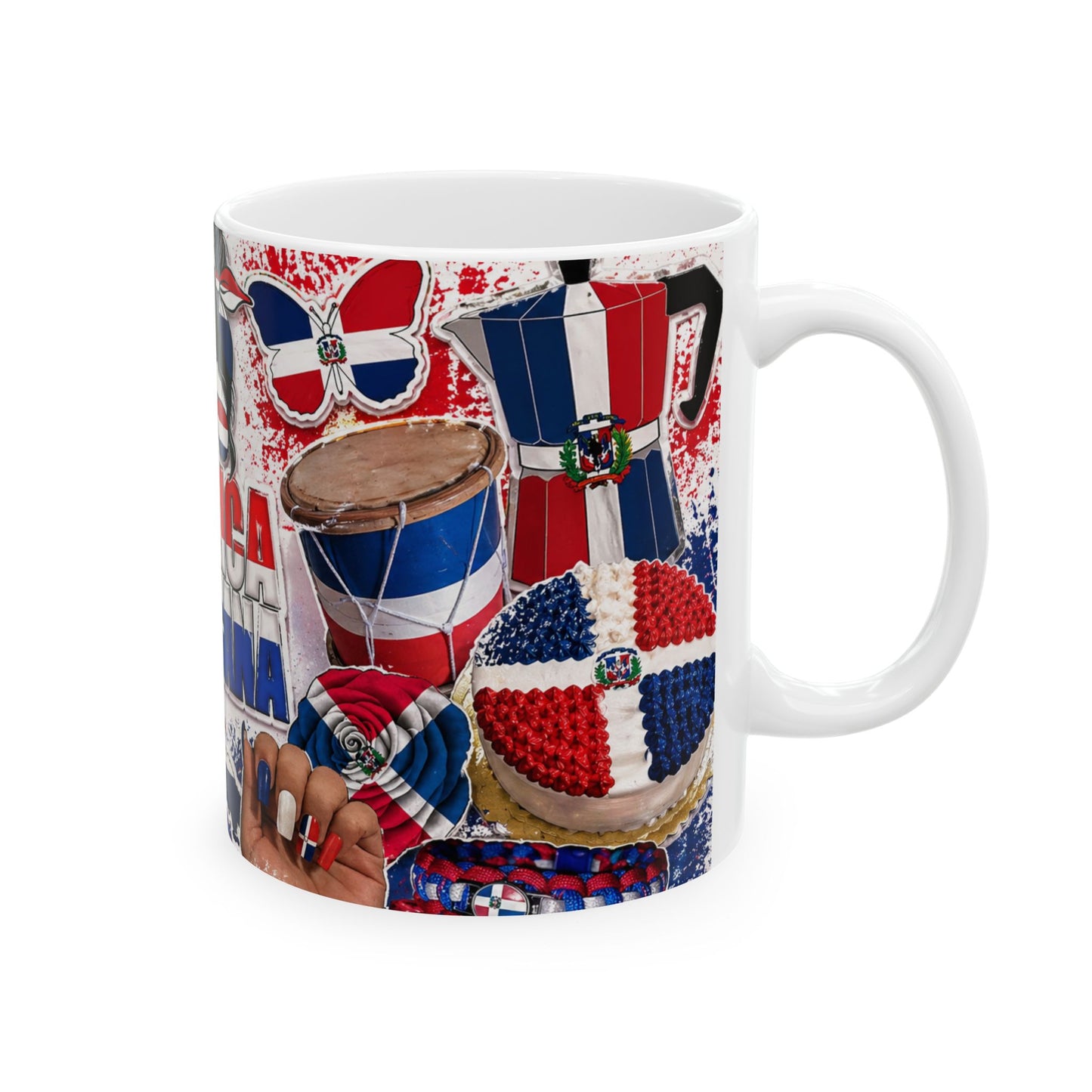 Taza "Dominicana de Pura Cepa" - Estilo Urbano & Orgullo (11oz, 15oz)