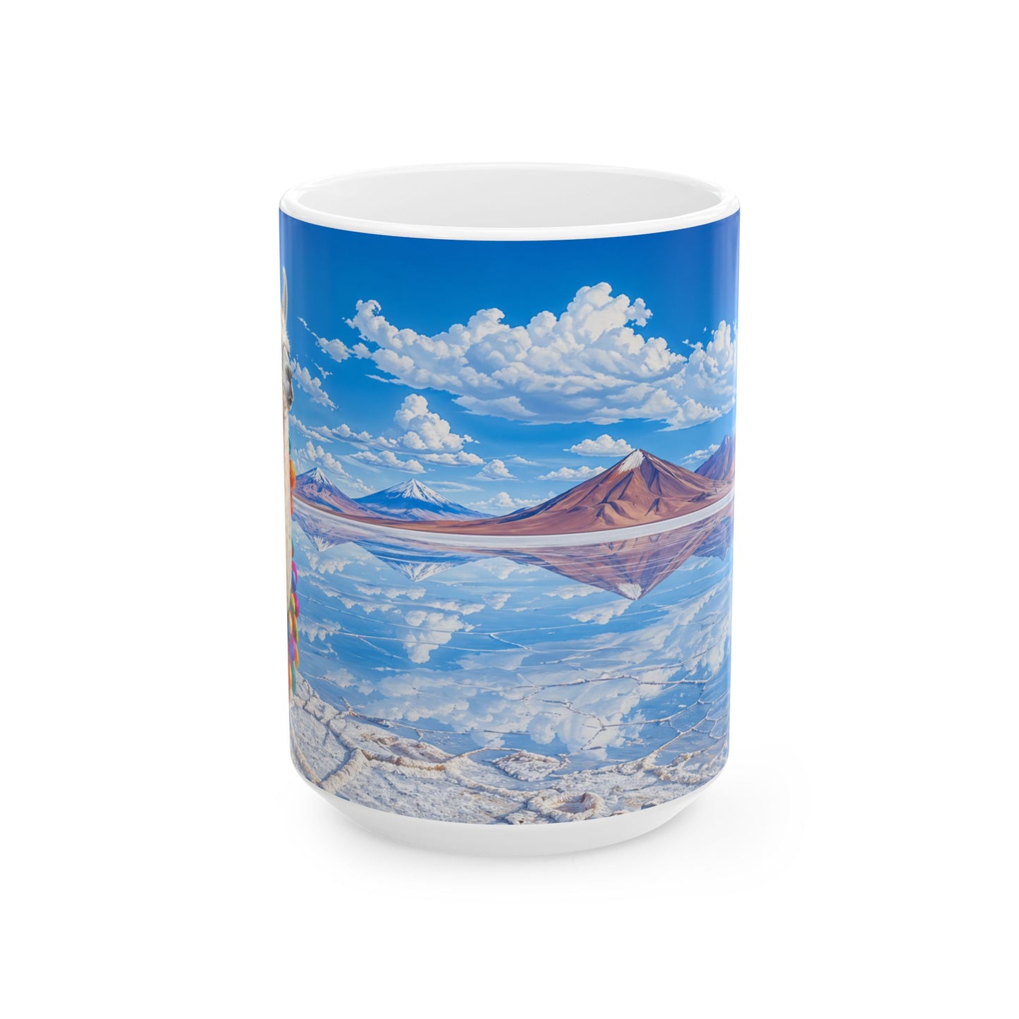 Taza Bolivia "Horizontes de Sal" – Edición Especial Llama y Altiplano - Bolivia Coffee Mug (11oz, 15oz)