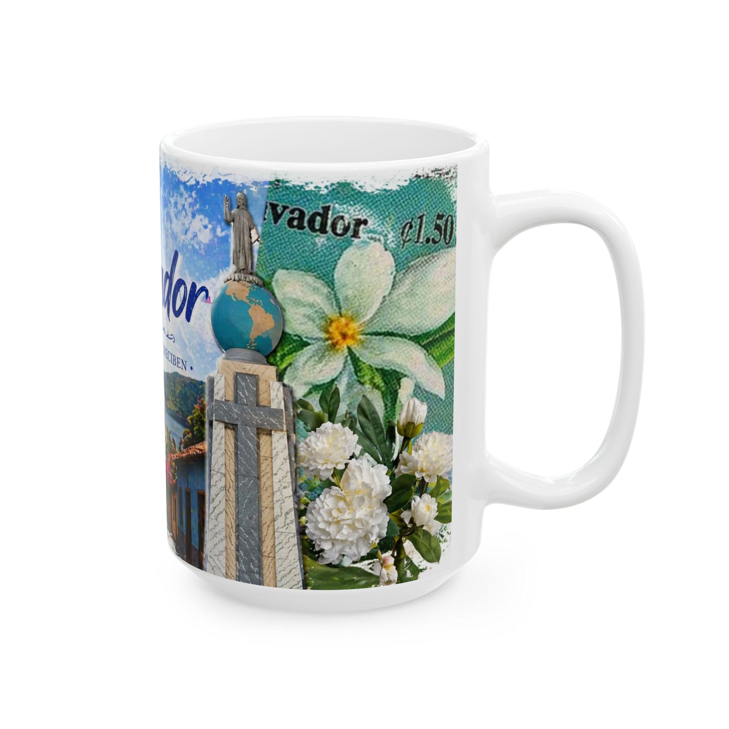 Taza "El Salvador: Pueblos Vivos" - Orgullo y Tradición (11oz, 15oz)