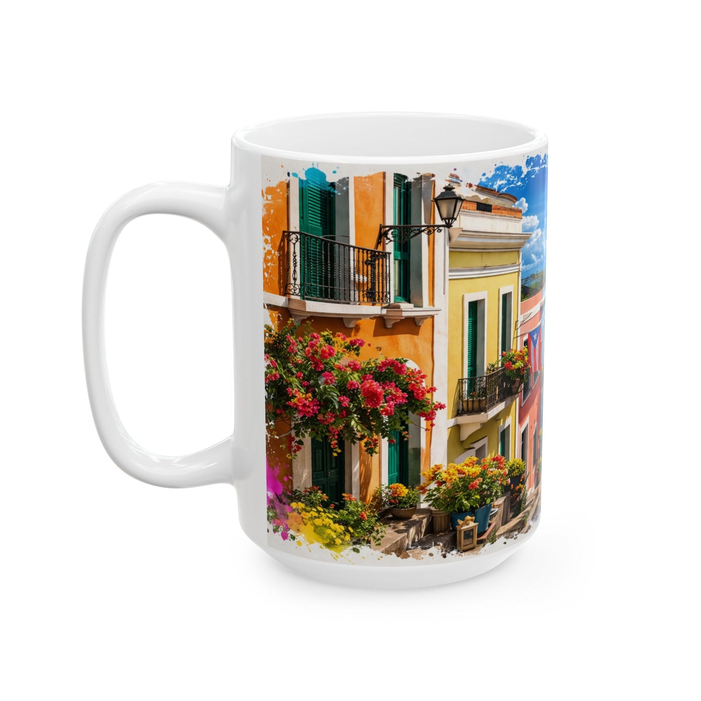 Taza "Sabor y Tradición Boricua" - Edición Especial Puerto Rico Cup (11oz, 15oz)