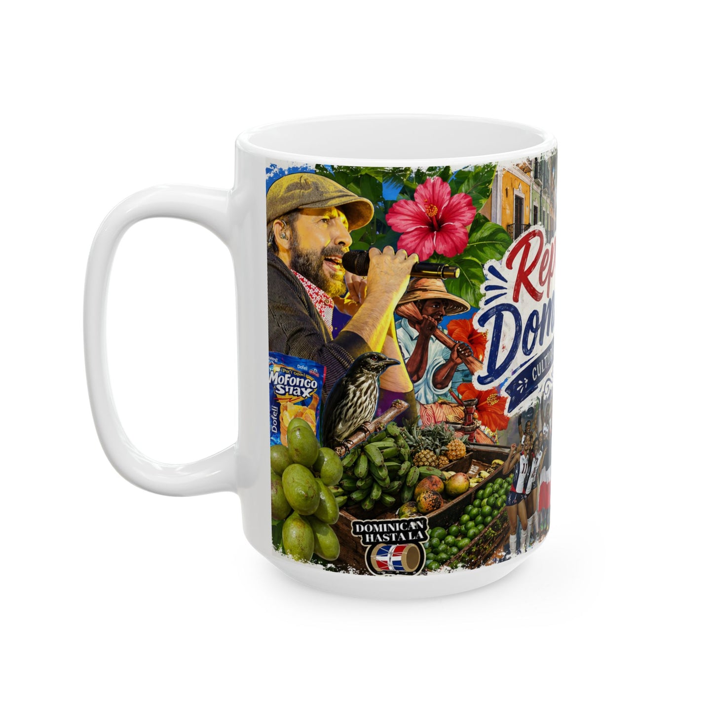 Taza "Orgullo Dominicano" - Edición Ritmo y Sabor (11oz, 15oz)