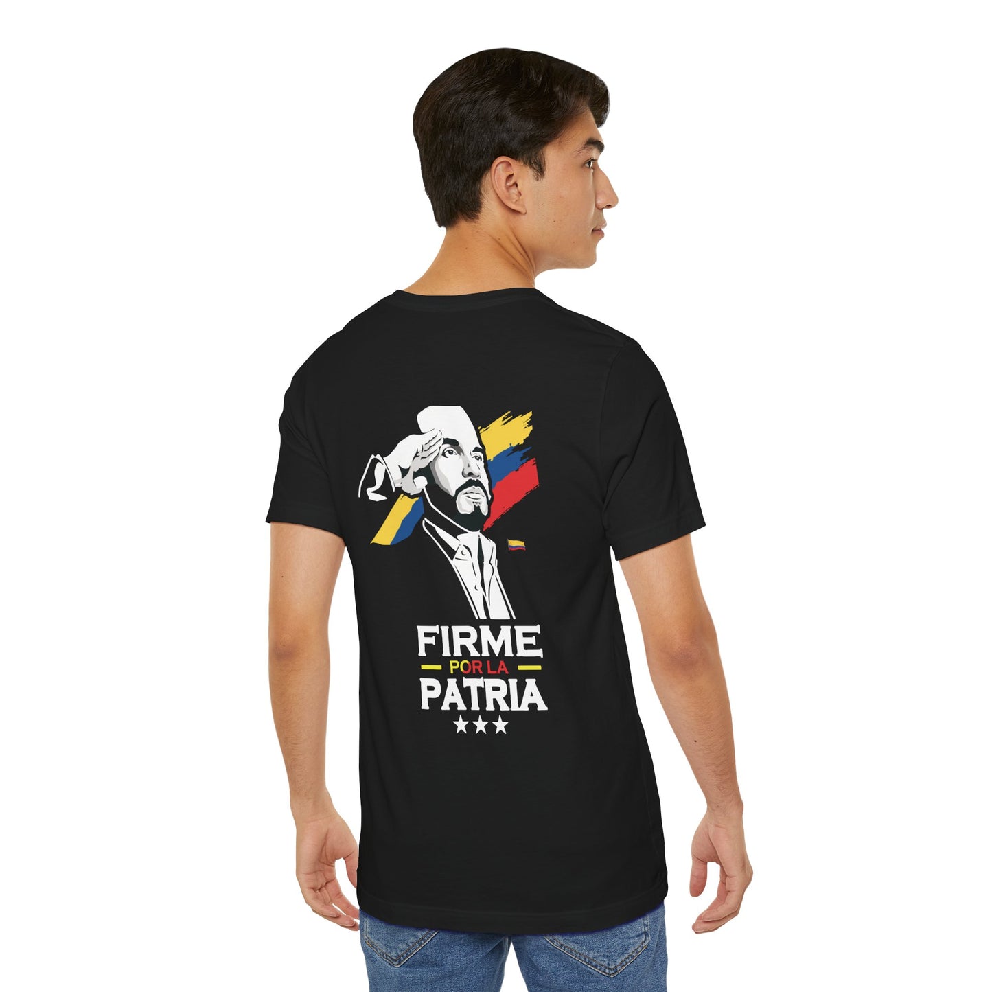 Defensores de la Patria T‑Shirt — Firme por la Patria Patriotic Tee - Tigres Firmes por la Patria Camiseta