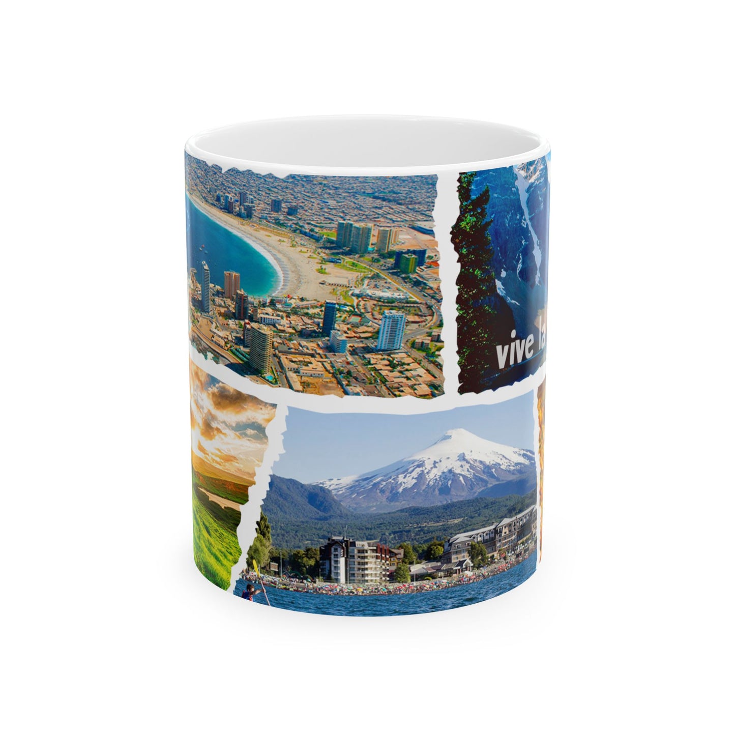 Taza "Chile: De Norte a Sur" - Colección Destinos Icónicos (11oz, 15oz)
