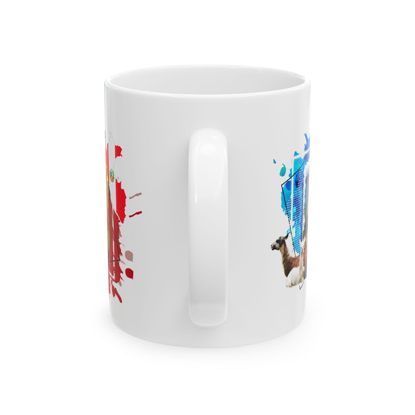 Perú Pride Ceramic Mug – Taza de Café Perú - Paisaje Peruano (11oz, 15oz)