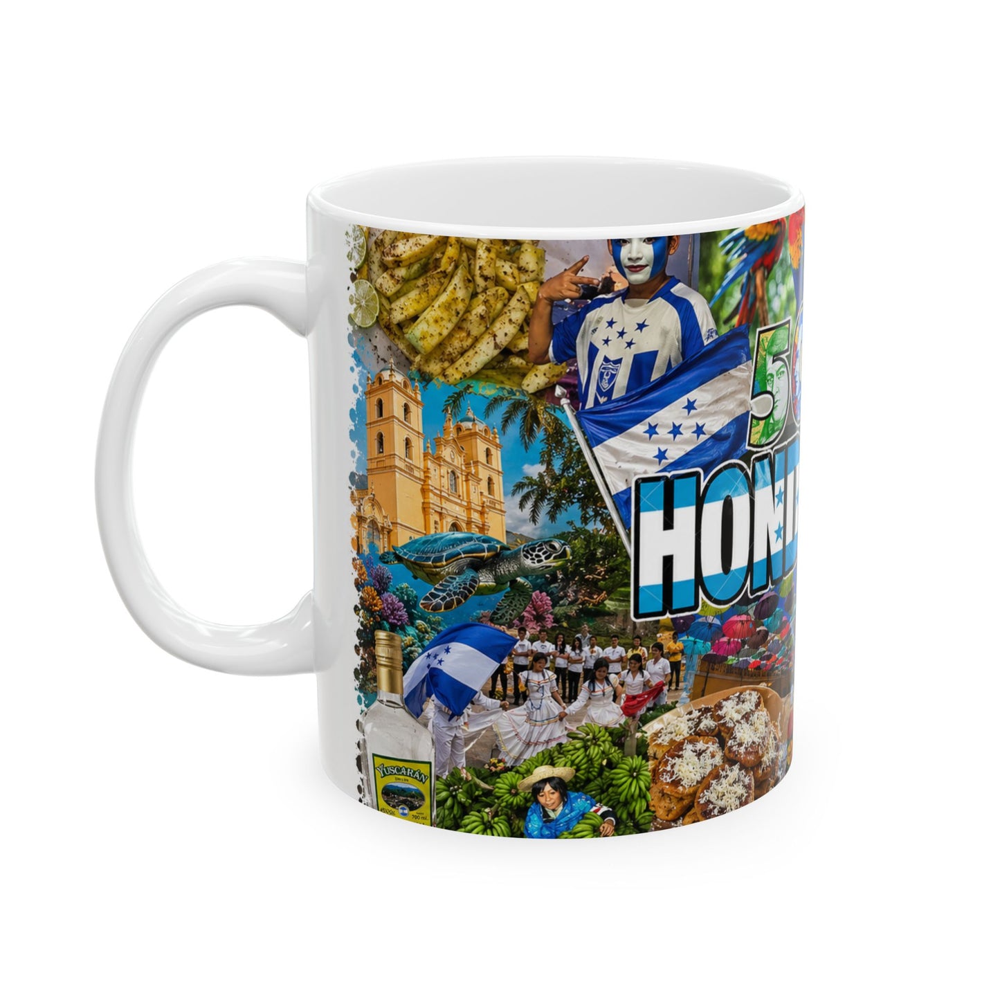Taza "Honduras 504" - Edición Especial Sabores & Tradición (11oz, 15oz)