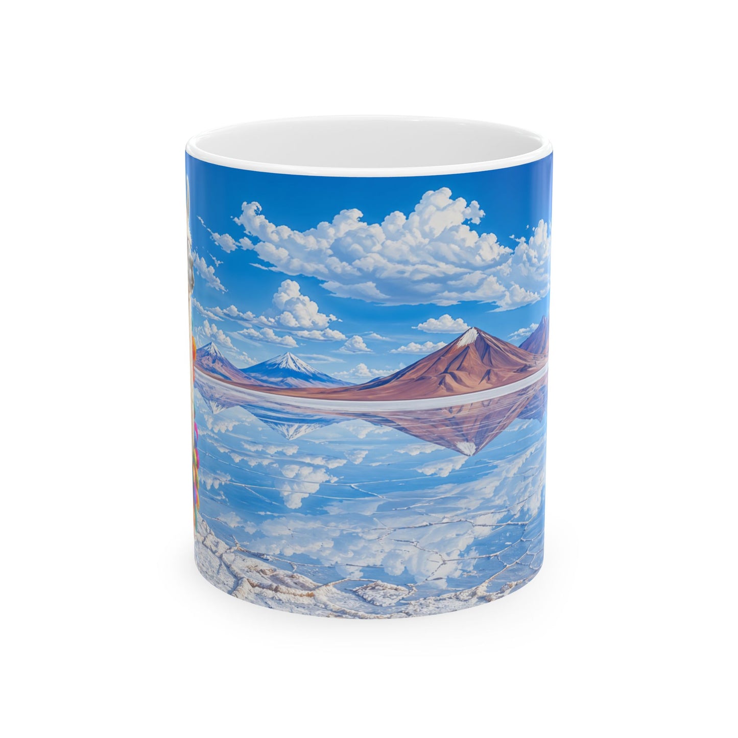 Taza Bolivia "Horizontes de Sal" – Edición Especial Llama y Altiplano - Bolivia Coffee Mug (11oz, 15oz)