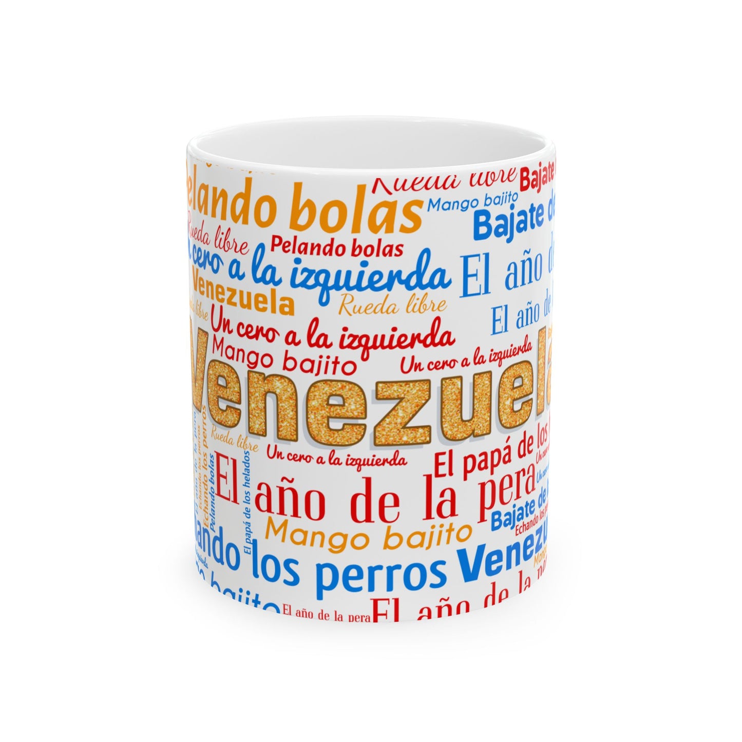 Taza Venezuela - Jerga, Dichos y Modismos Venezolanos (11oz, 15oz)