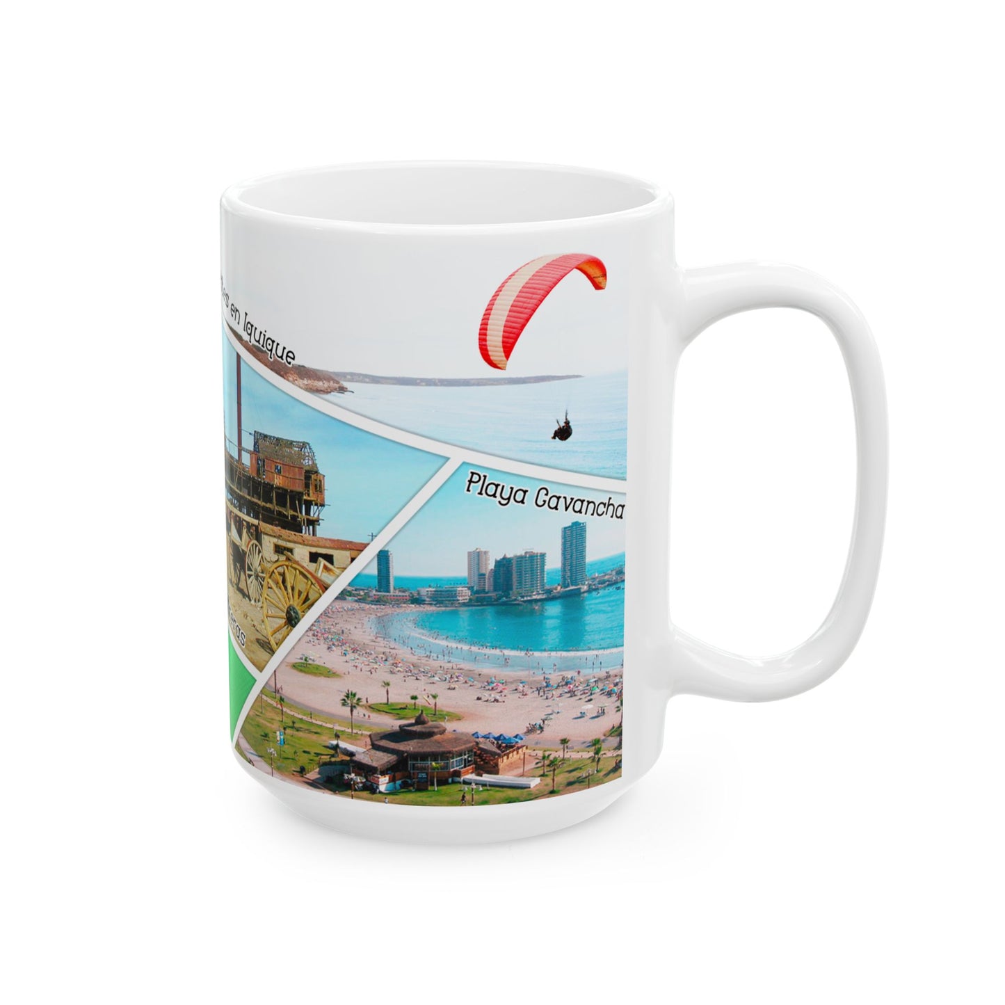Taza "Iquique: Desierto y Aventura" - Tesoros del Norte de Chile (11oz, 15oz)