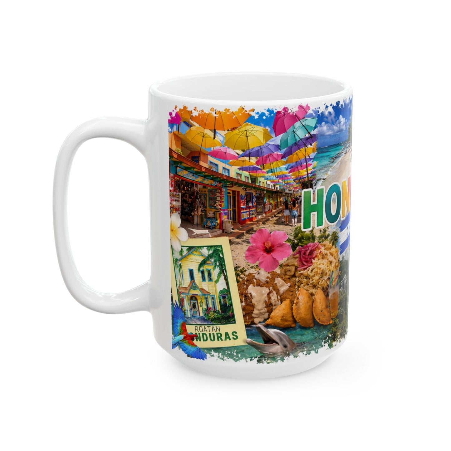 Taza "Honduras: Sabor y Naturaleza" - Colección Herencia Catracha (11oz, 15oz)