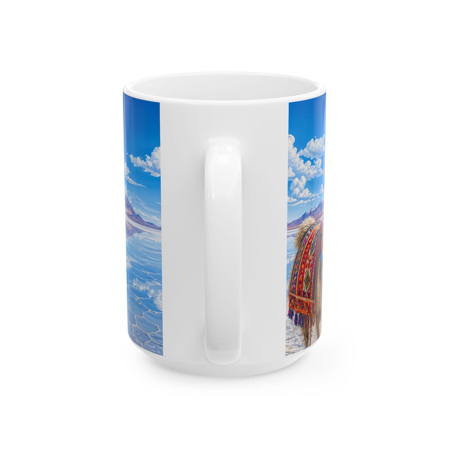 Taza Bolivia "Horizontes de Sal" – Edición Especial Llama y Altiplano - Bolivia Coffee Mug (11oz, 15oz)