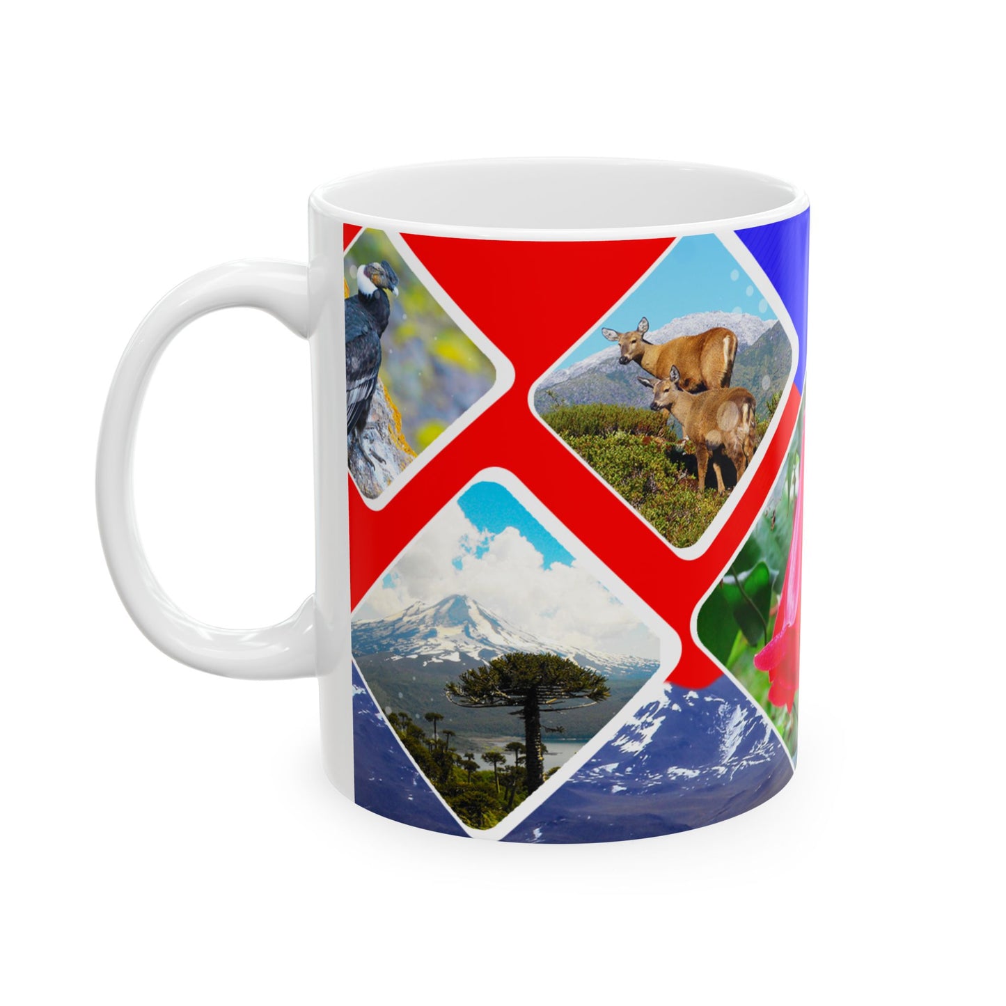Taza "Chile: Belleza Natural" - Edición Cordillera & Fauna (11oz, 15oz)