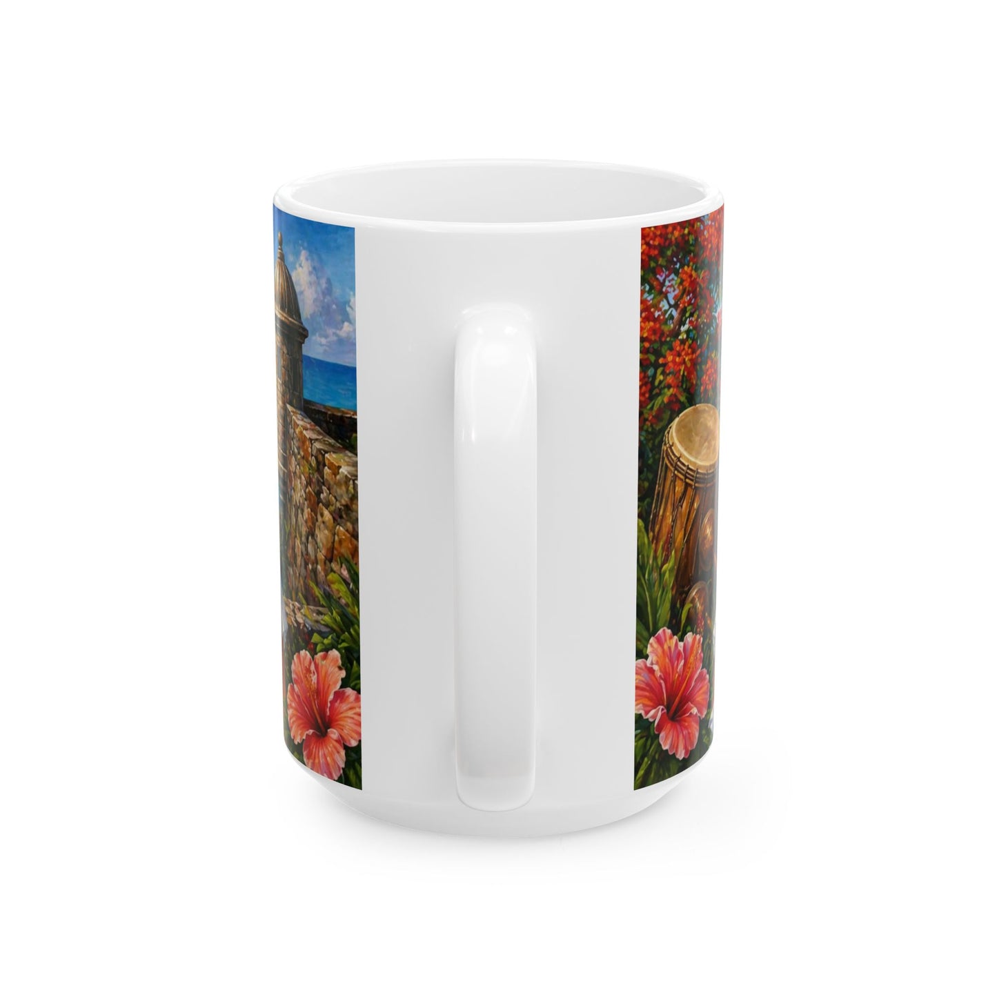 Taza "Raíces de Borinquen" - Homenaje a la Mujer Puertorriqueña (11oz, 15oz)