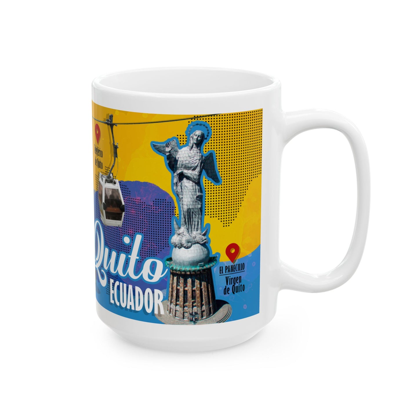 Taza Quito, Ecuador - Edición Patrimonio & Altura (11oz, 15oz)