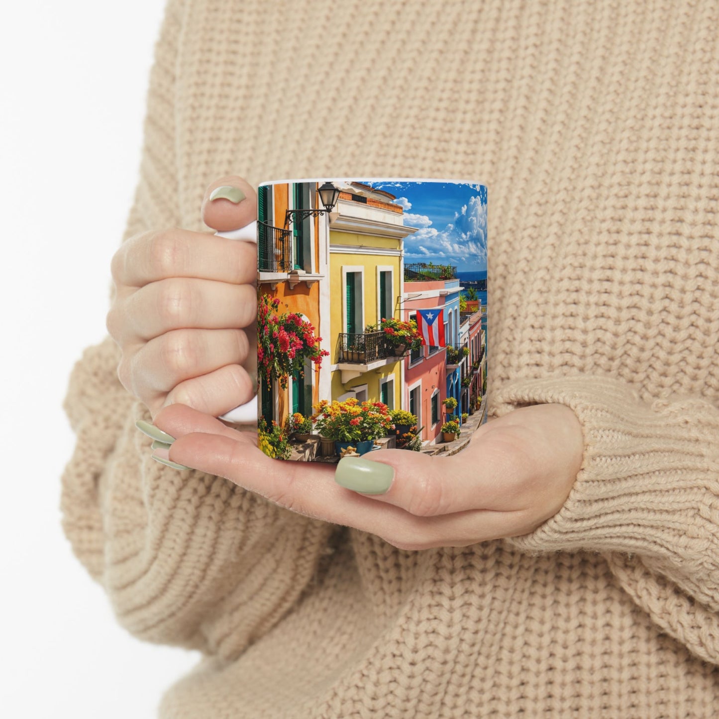 Taza "Sabor y Tradición Boricua" - Edición Especial Puerto Rico Cup (11oz, 15oz)