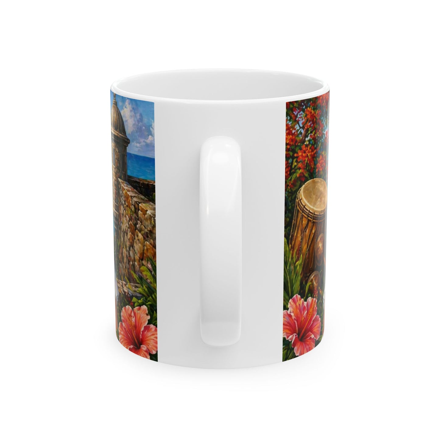 Taza "Raíces de Borinquen" - Homenaje a la Mujer Puertorriqueña (11oz, 15oz)