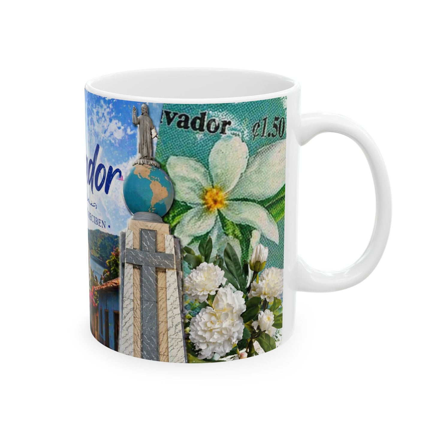 Taza "El Salvador: Pueblos Vivos" - Orgullo y Tradición (11oz, 15oz)