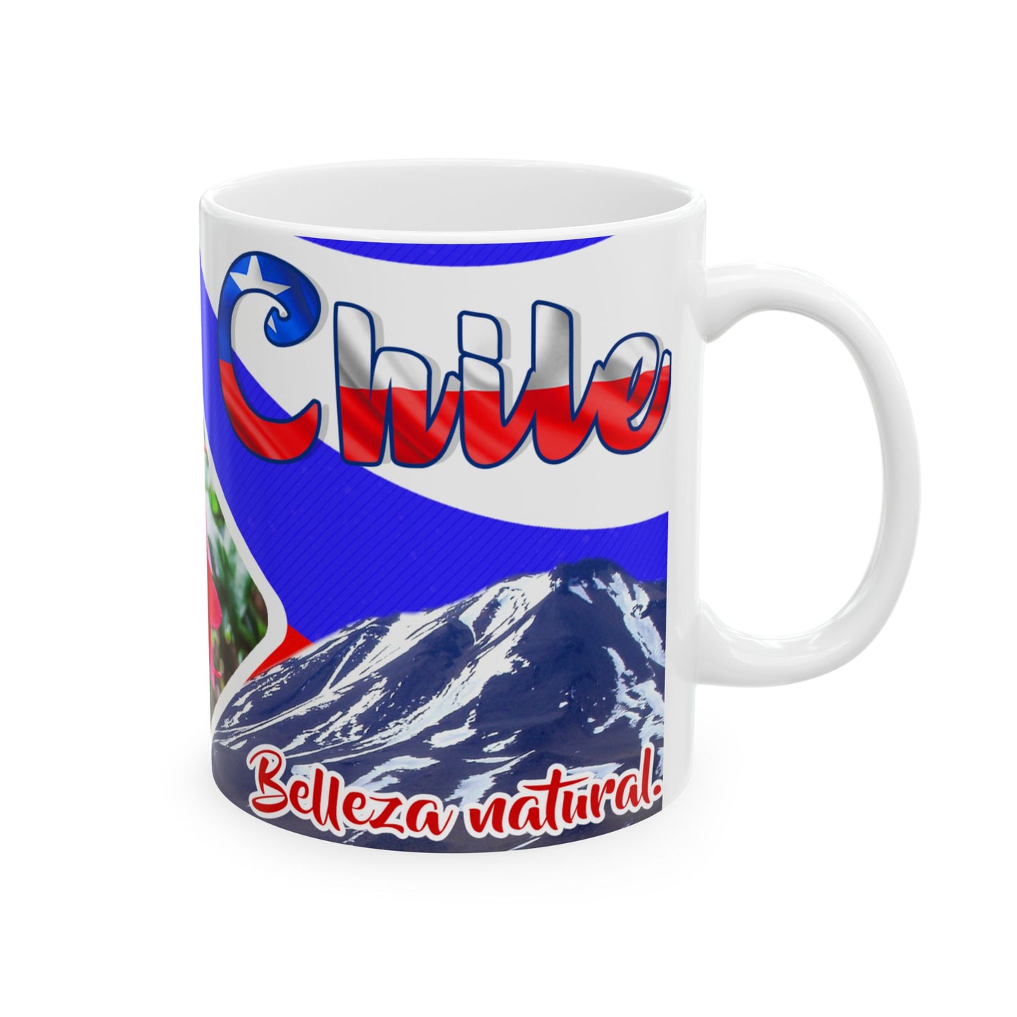 Taza "Chile: Belleza Natural" - Edición Cordillera & Fauna (11oz, 15oz)