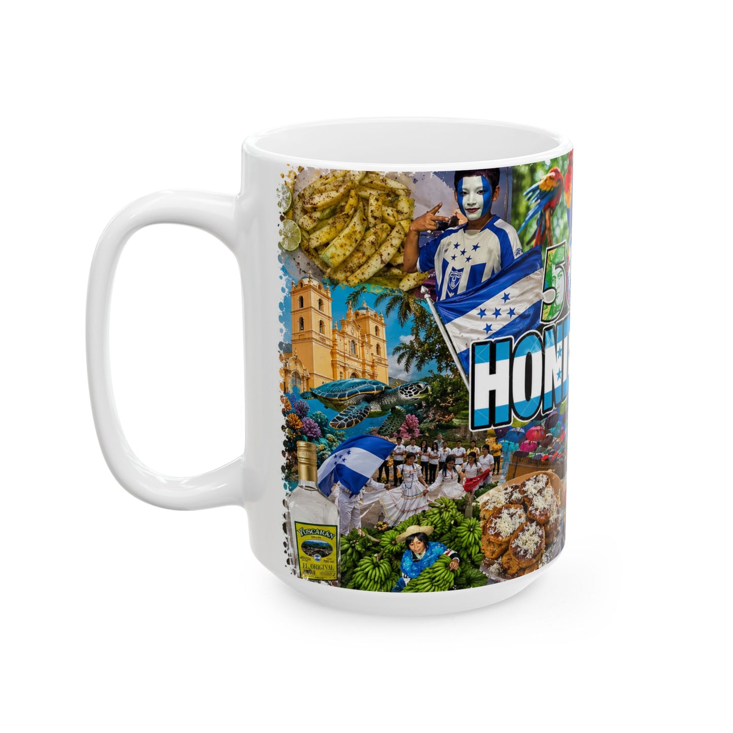 Taza "Honduras 504" - Edición Especial Sabores & Tradición (11oz, 15oz)