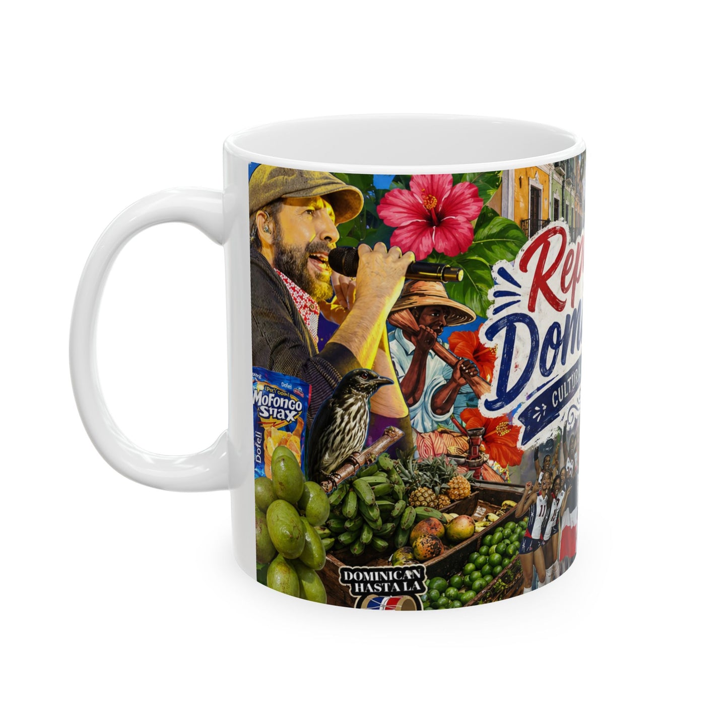 Taza "Orgullo Dominicano" - Edición Ritmo y Sabor (11oz, 15oz)