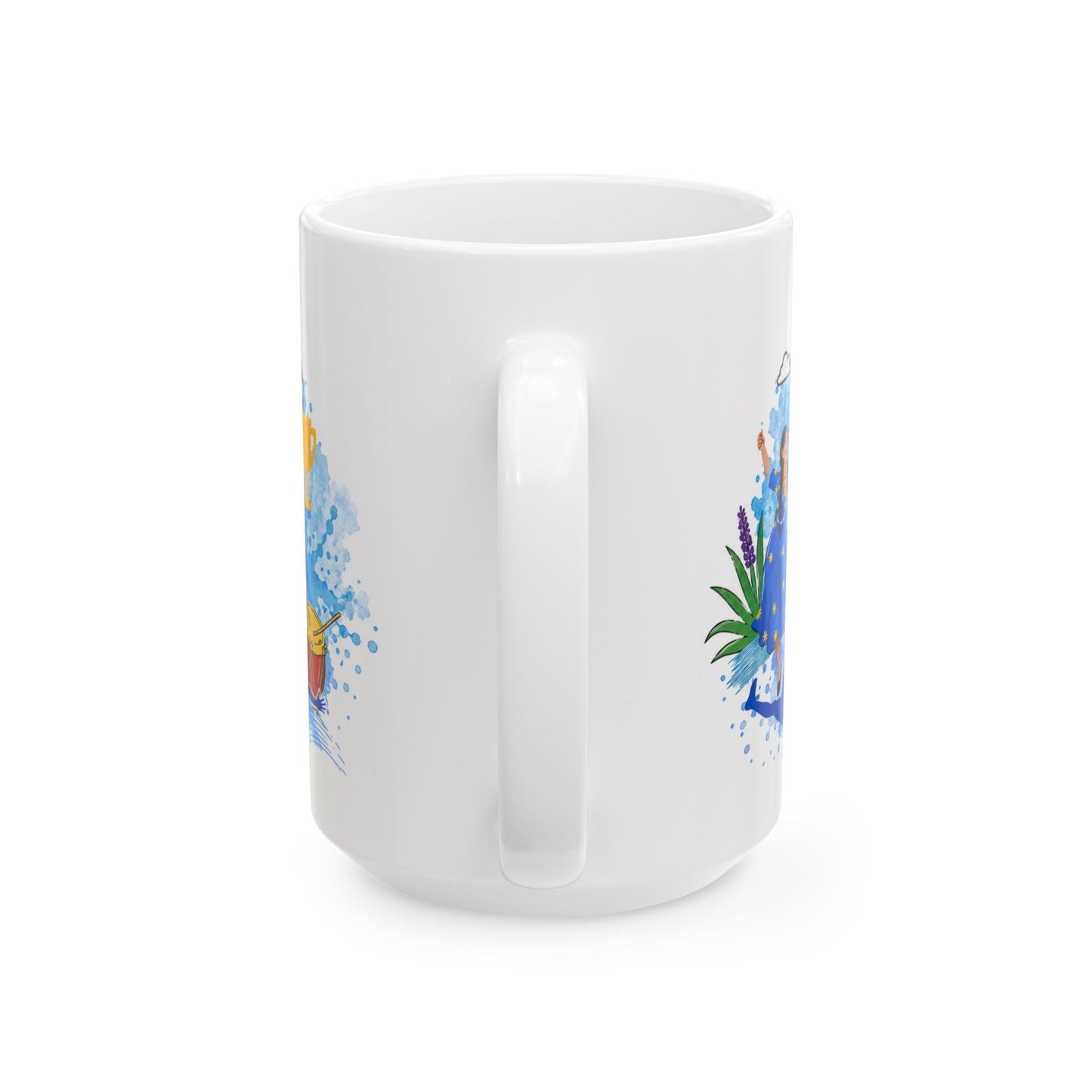 Argentina Coffee Mug – Illustrated National Icons & Food Collage (11oz, 15oz)