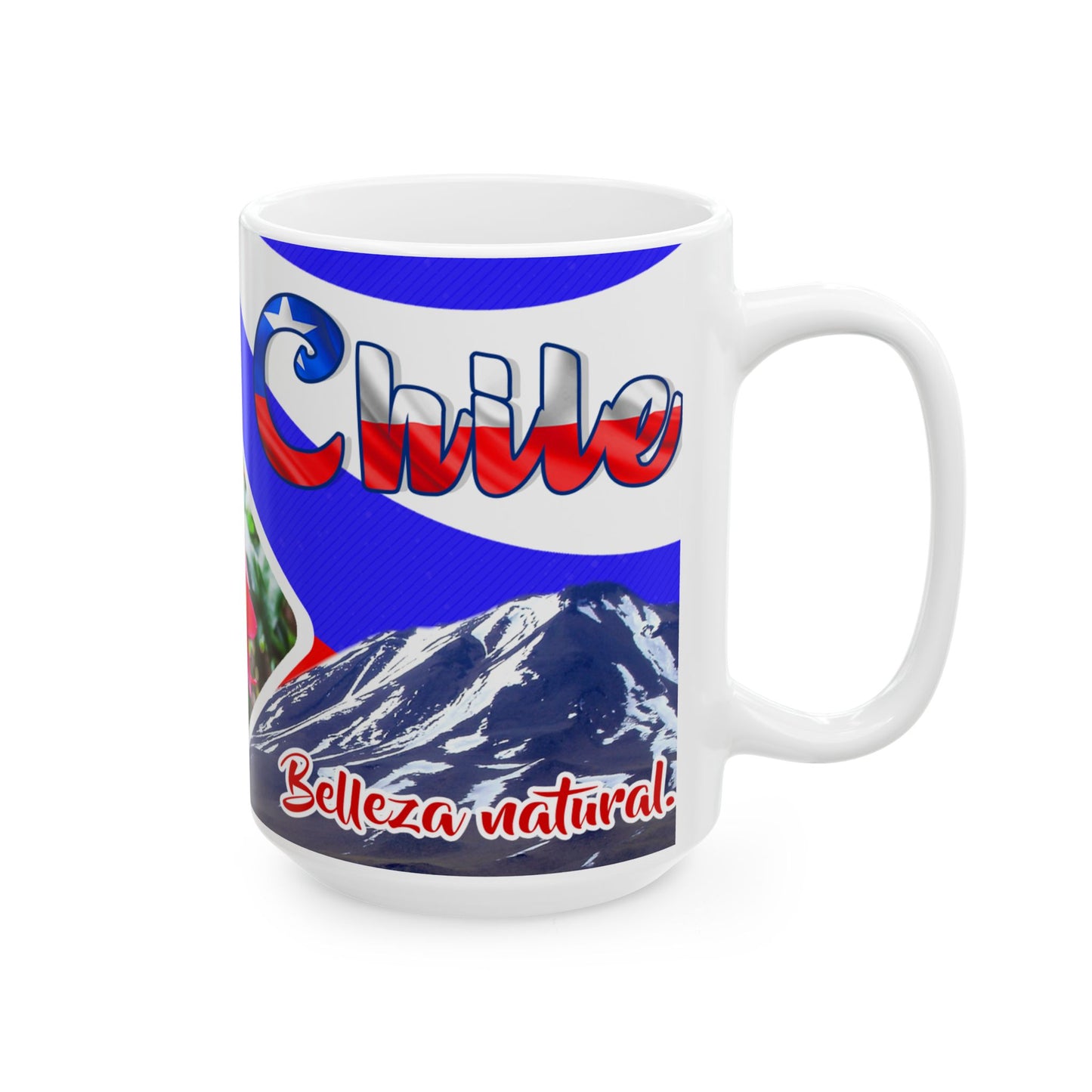 Taza "Chile: Belleza Natural" - Edición Cordillera & Fauna (11oz, 15oz)