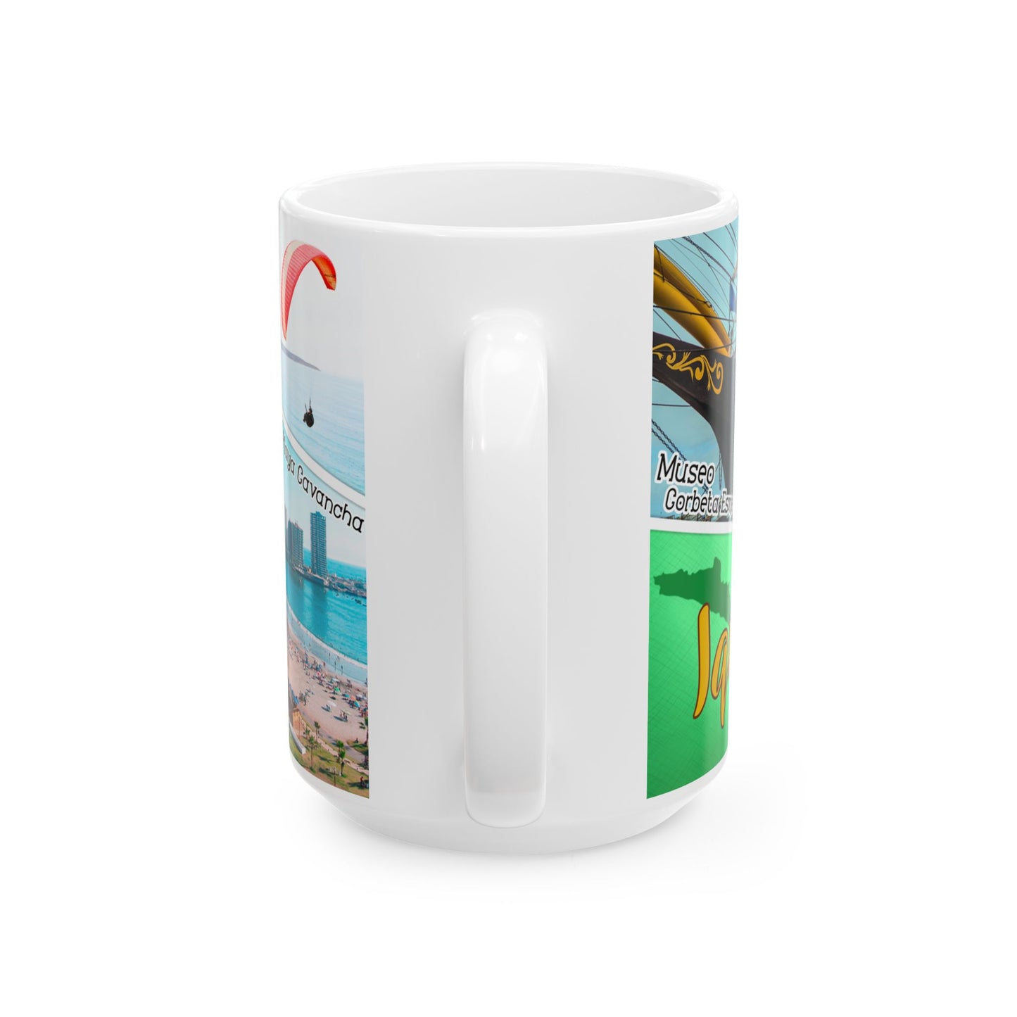 Taza "Iquique: Desierto y Aventura" - Tesoros del Norte de Chile (11oz, 15oz)