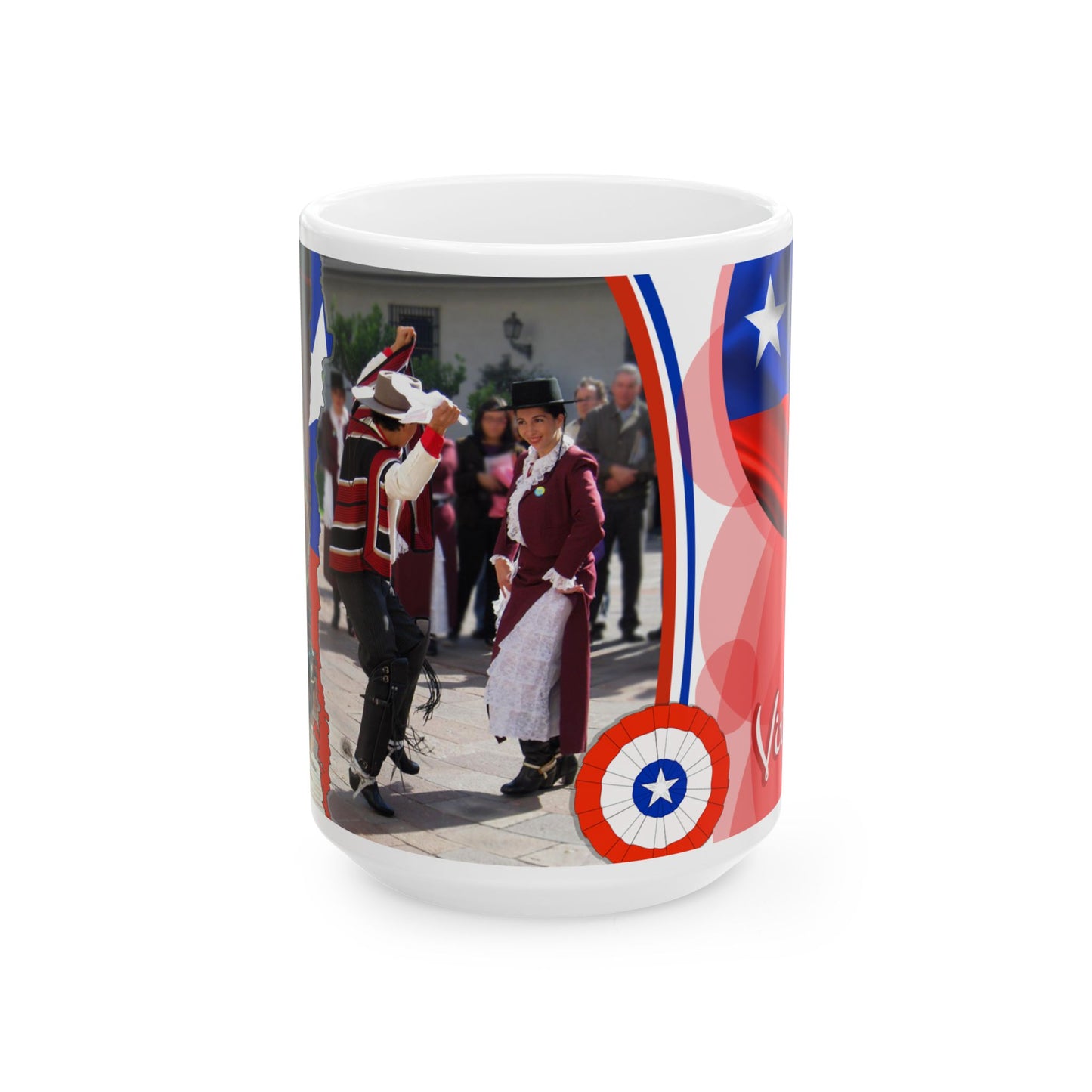 Taza "Chile Lindo" - Tradición, Cueca y Orgullo - Coffee Mug (11oz, 15oz)