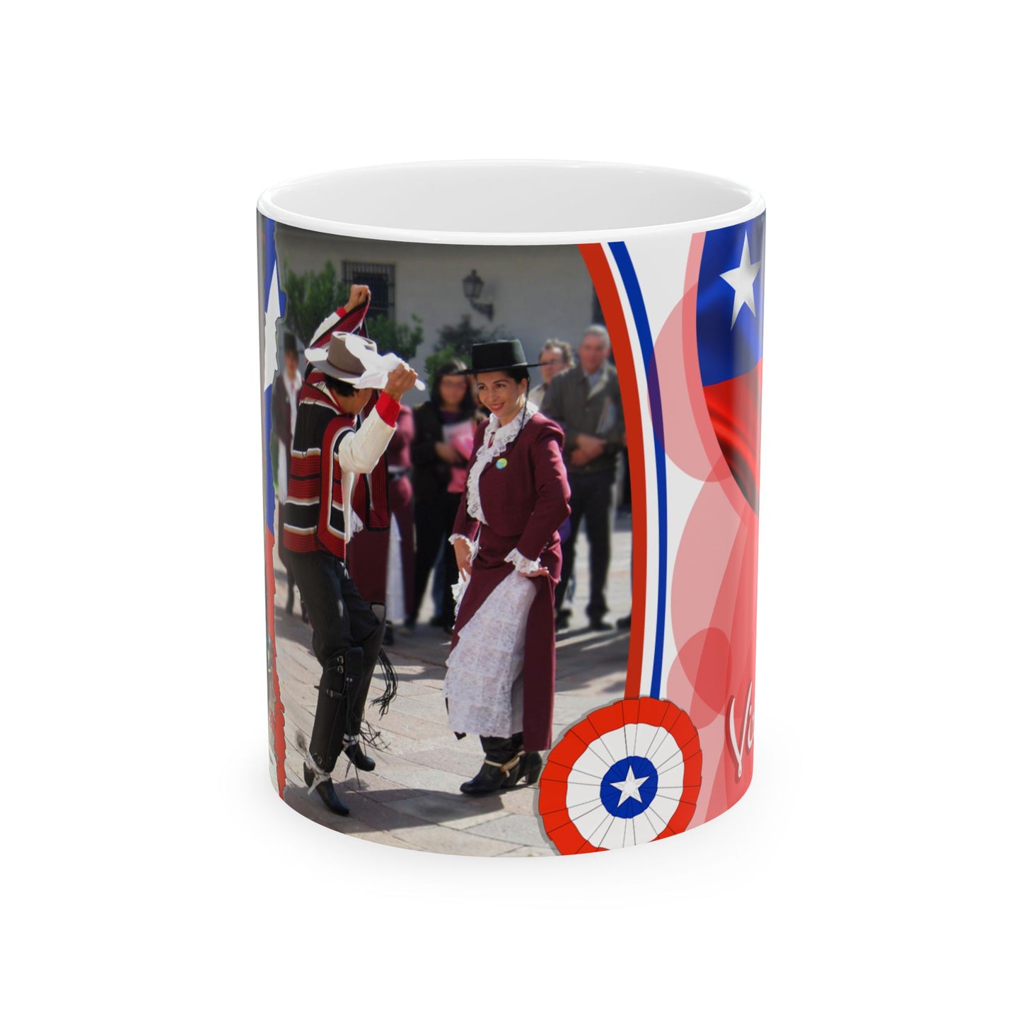 Taza "Chile Lindo" - Tradición, Cueca y Orgullo - Coffee Mug (11oz, 15oz)
