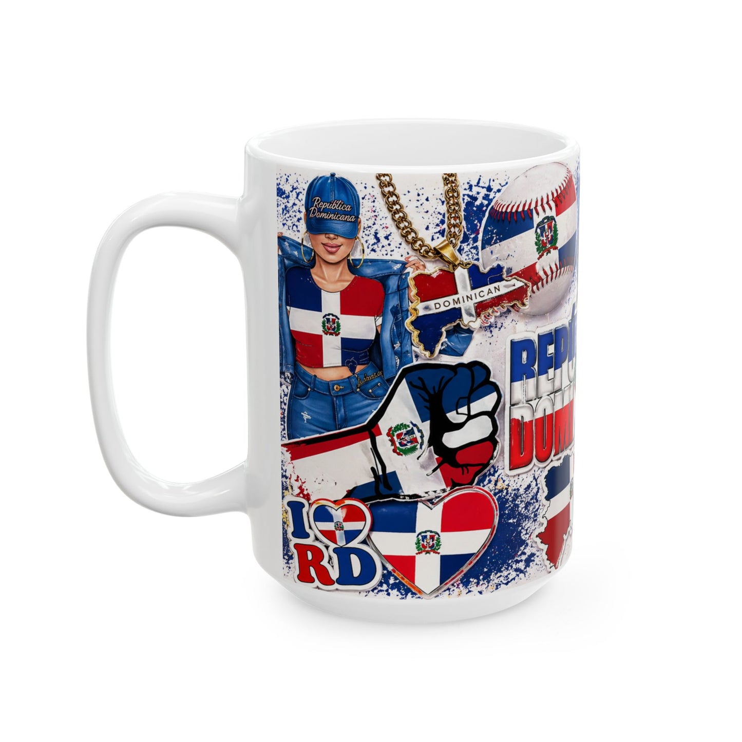 Taza "Dominicana de Pura Cepa" - Estilo Urbano & Orgullo (11oz, 15oz)