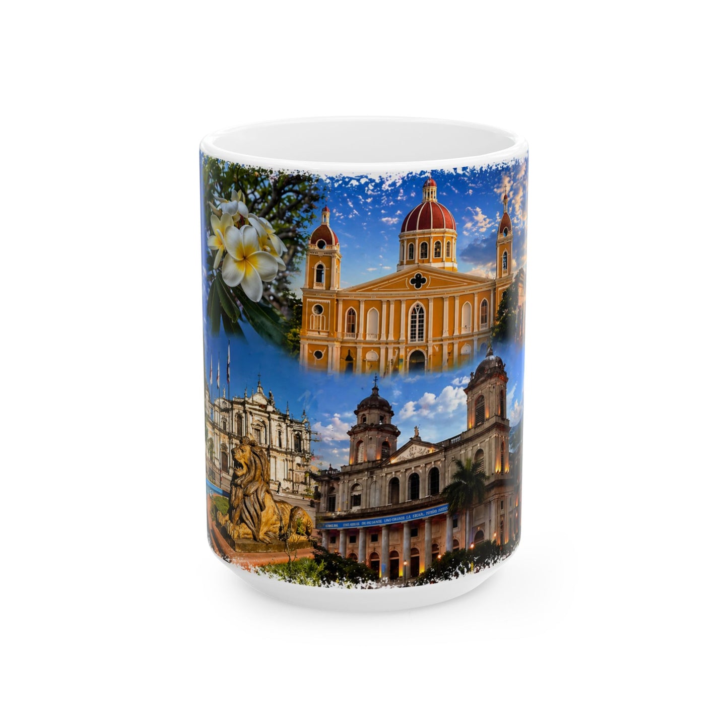 Taza "Nicaragua Colonial" - Orgullo de Granada y León (11oz, 15oz)