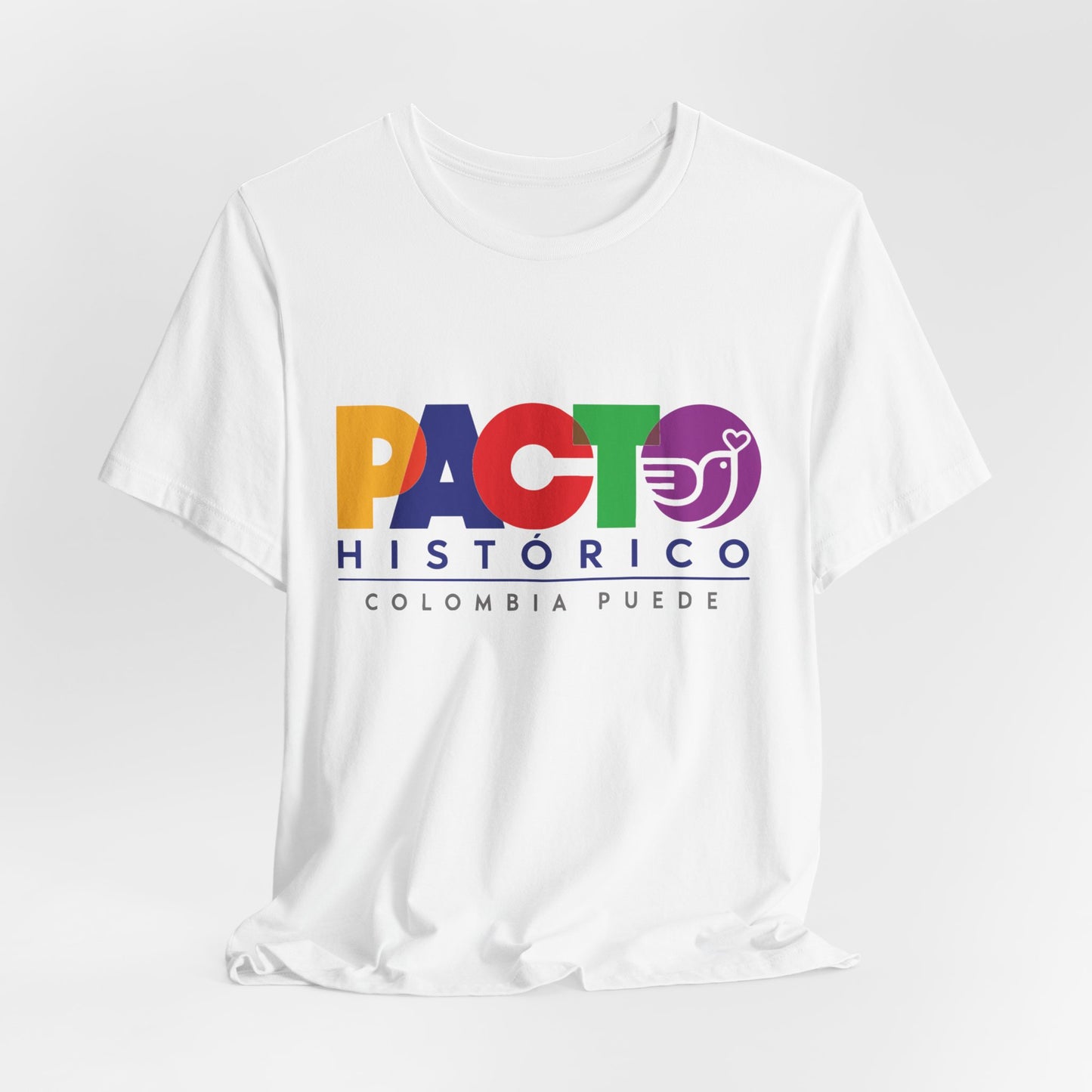 Pacto Histórico Colombia Puede T-Shirt — Colorful Political Campaign Tee - Camiseta Pacto Histórico