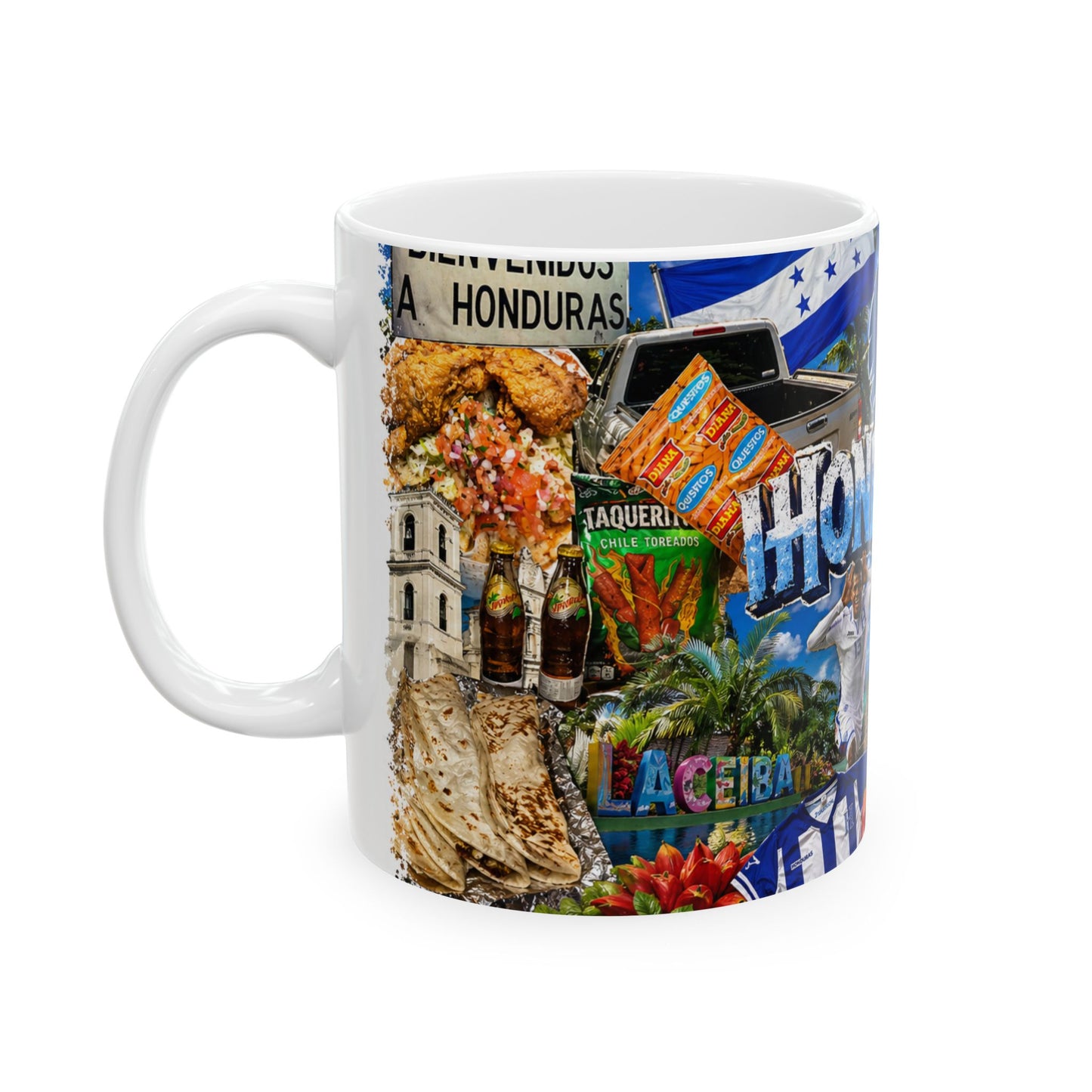 Taza "Honduras: Pasión y Garra" - Edición Selección & Orgullo (11oz, 15oz)