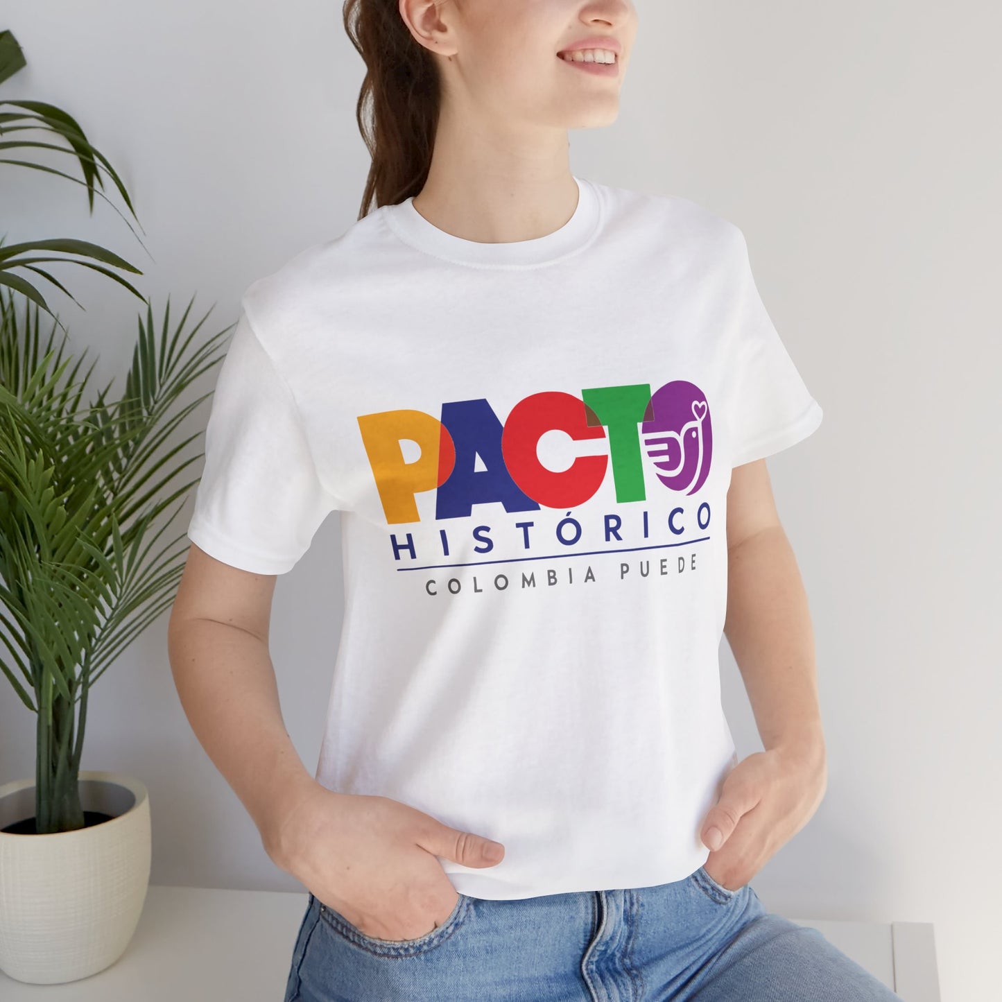 Pacto Histórico Colombia Puede T-Shirt — Colorful Political Campaign Tee - Camiseta Pacto Histórico