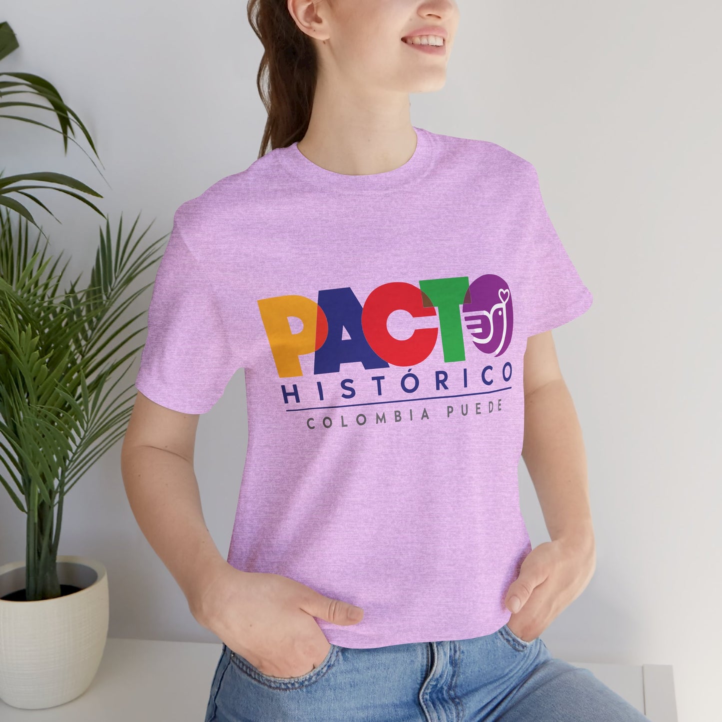 Pacto Histórico Colombia Puede T-Shirt — Colorful Political Campaign Tee - Camiseta Pacto Histórico