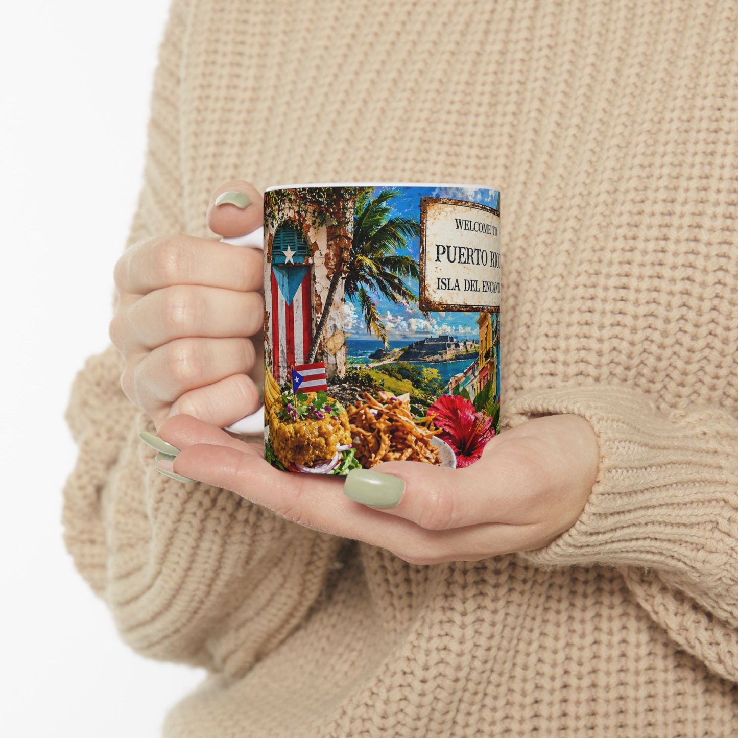 Taza "Atardecer en el Viejo San Juan" - Edición Puerto Rico (11oz, 15oz)