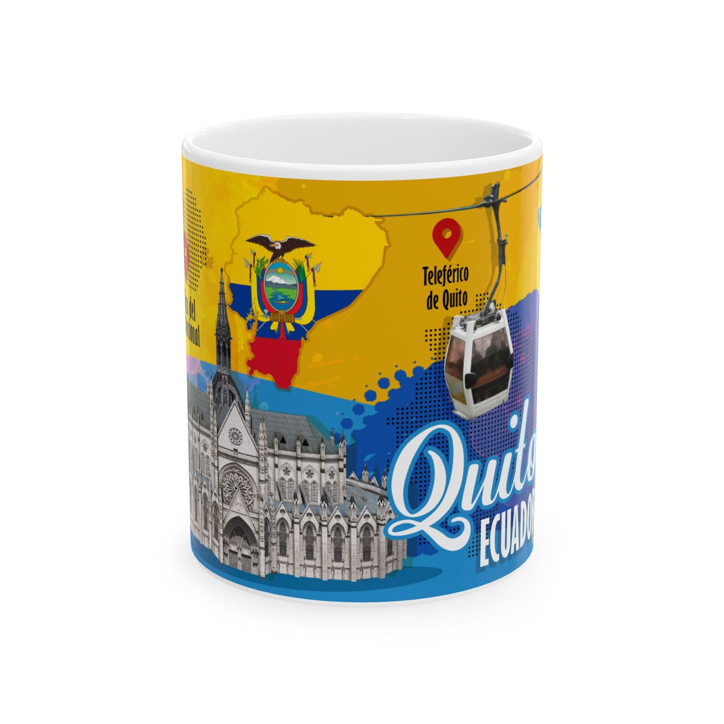 Taza Quito, Ecuador - Edición Patrimonio & Altura (11oz, 15oz)